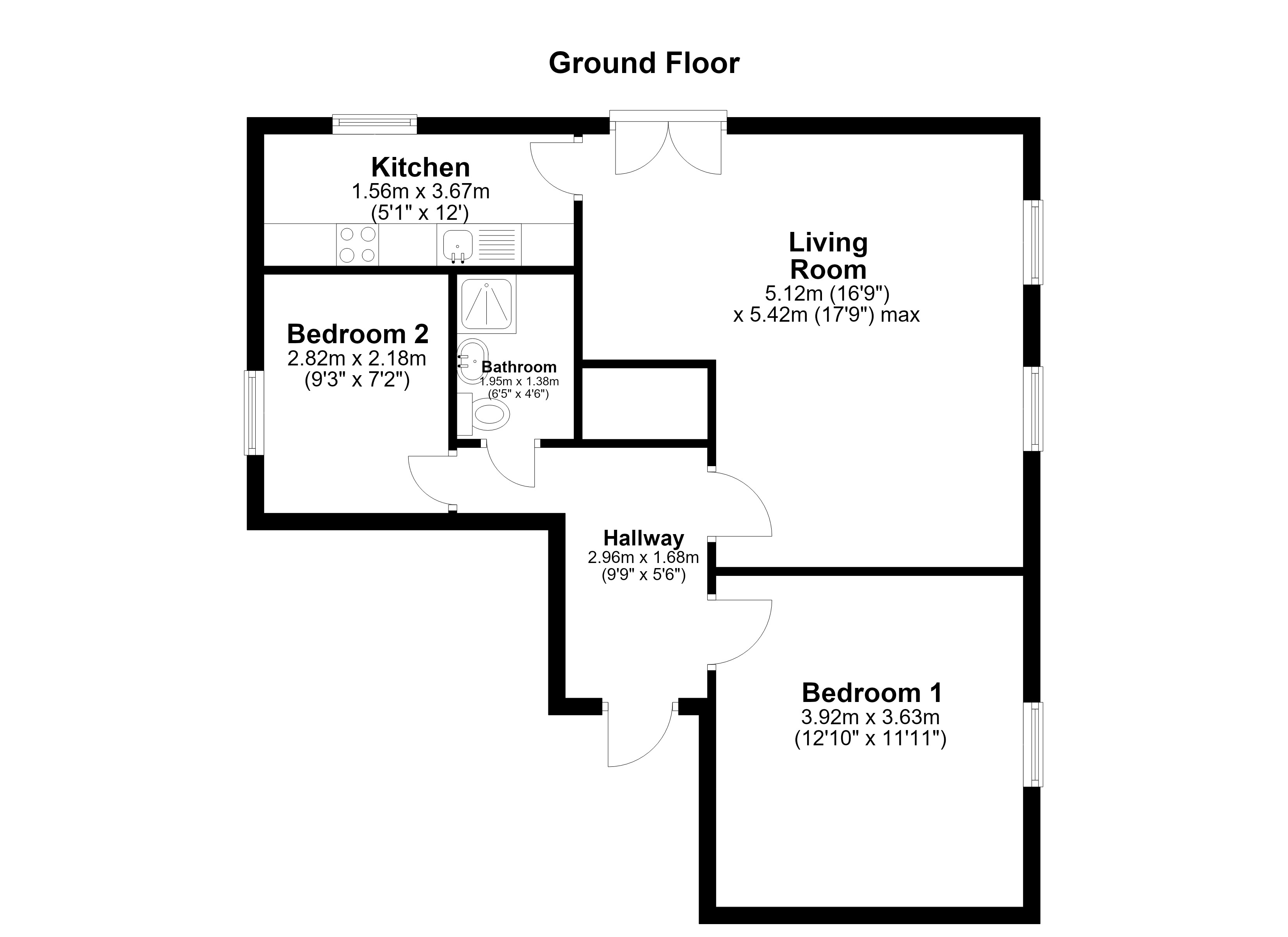 Sir John Moore Avenue, Hythe floorplan