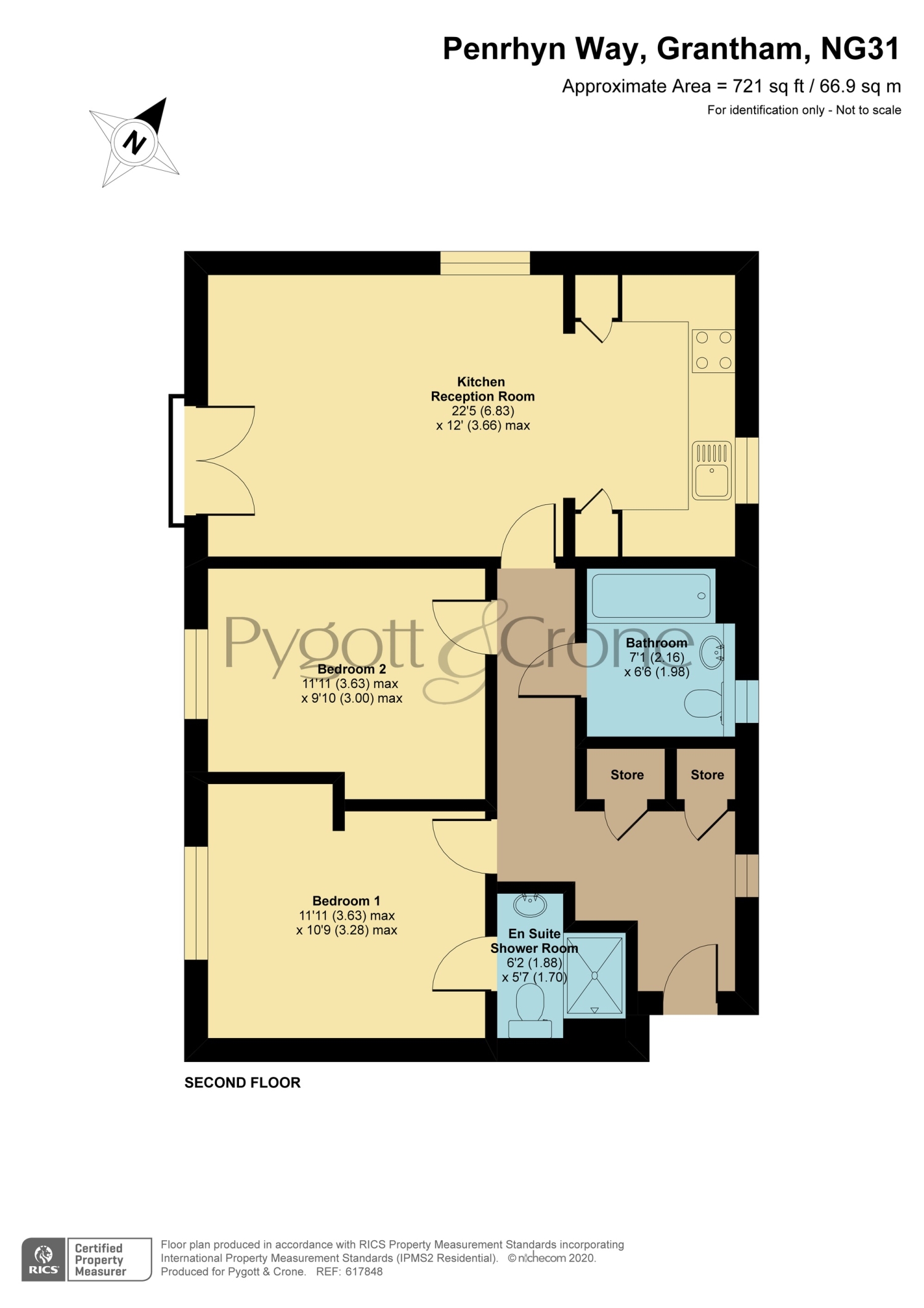 20 Penrhyn Way, Grantham floorplan