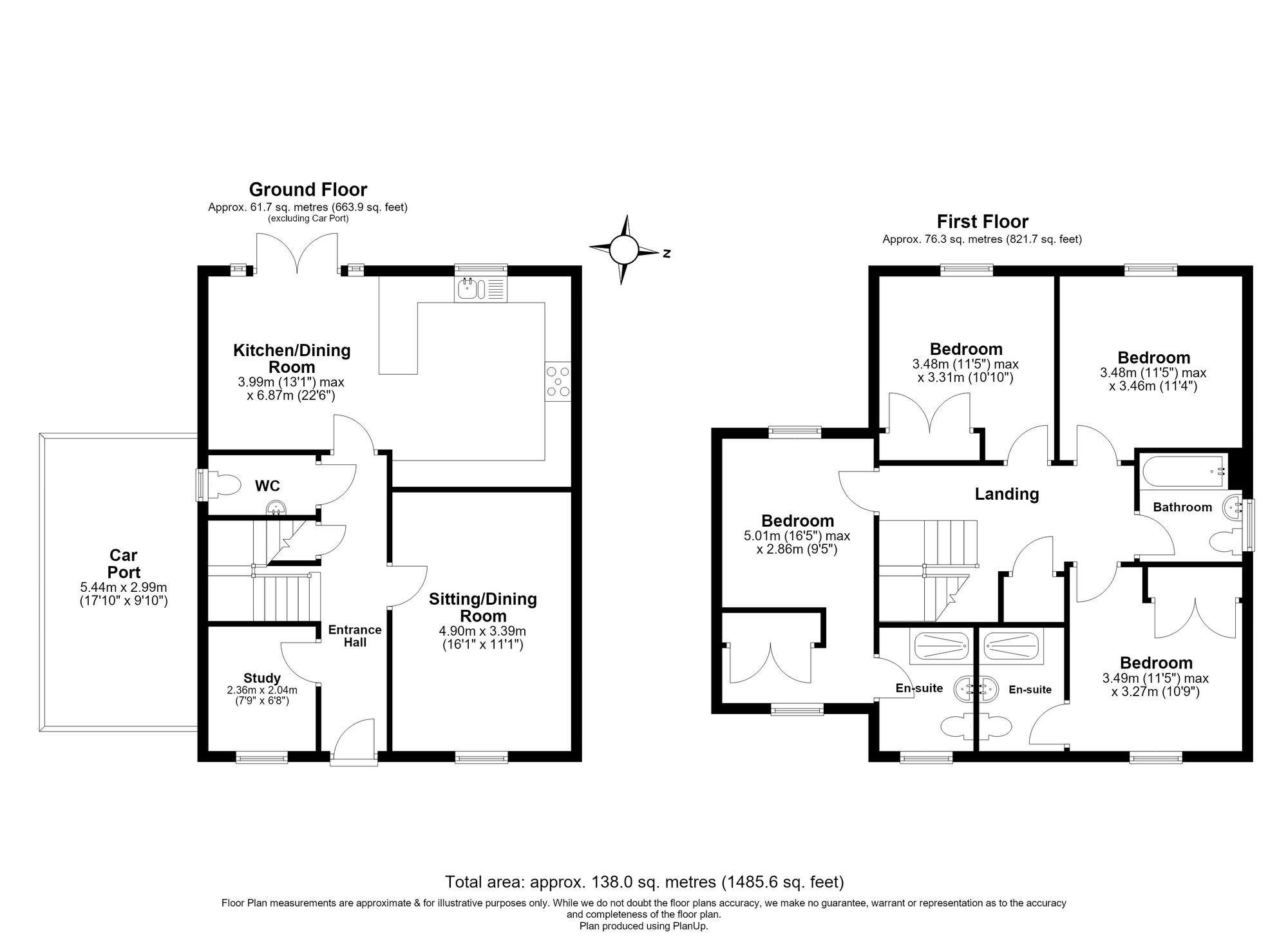 8 Gudgeon Meadow, Arlesey floorplan
