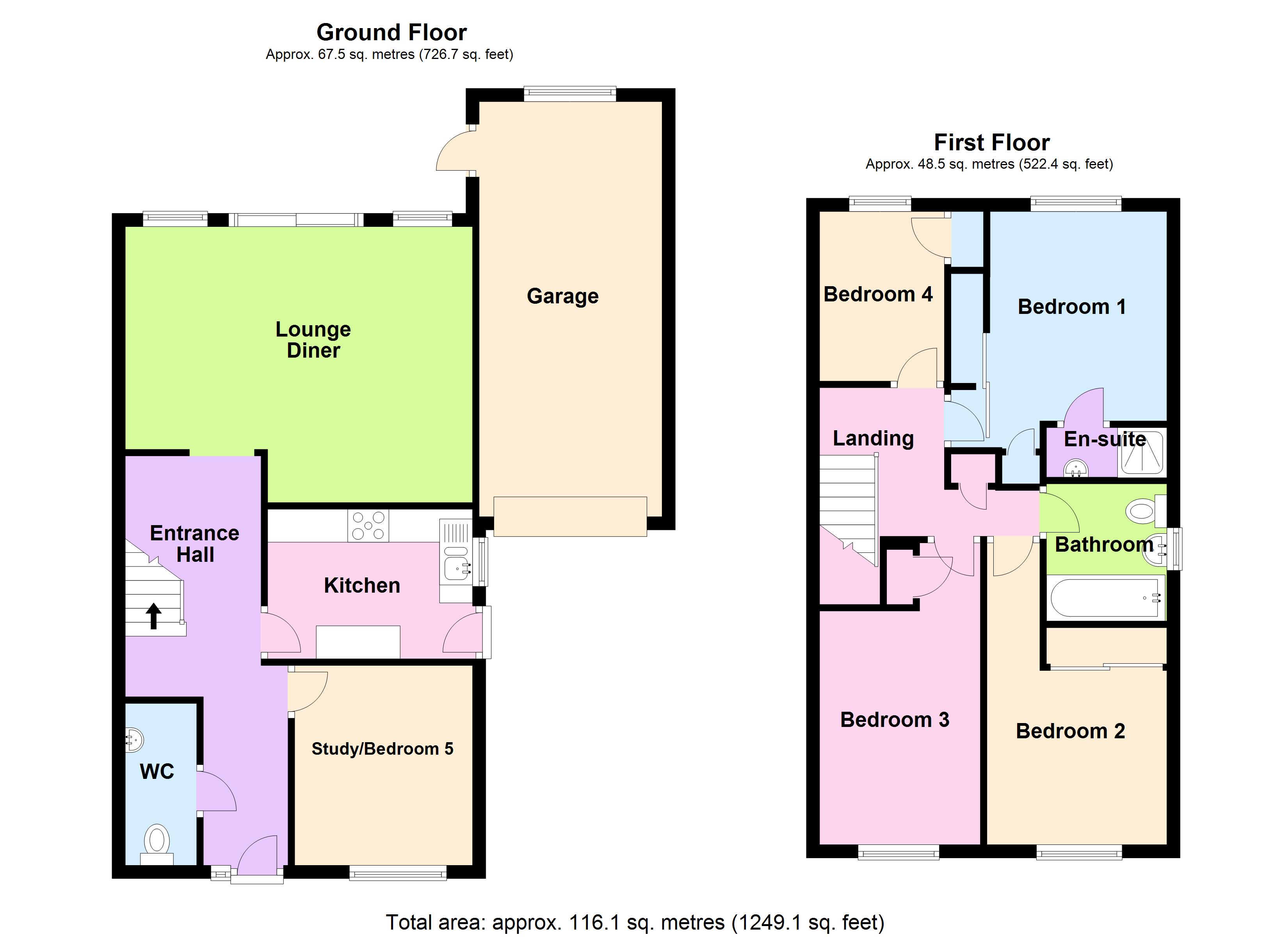 4 Bedrooms Semi-detached house for sale in Crabtree Road, Camberley, Surrey GU15
