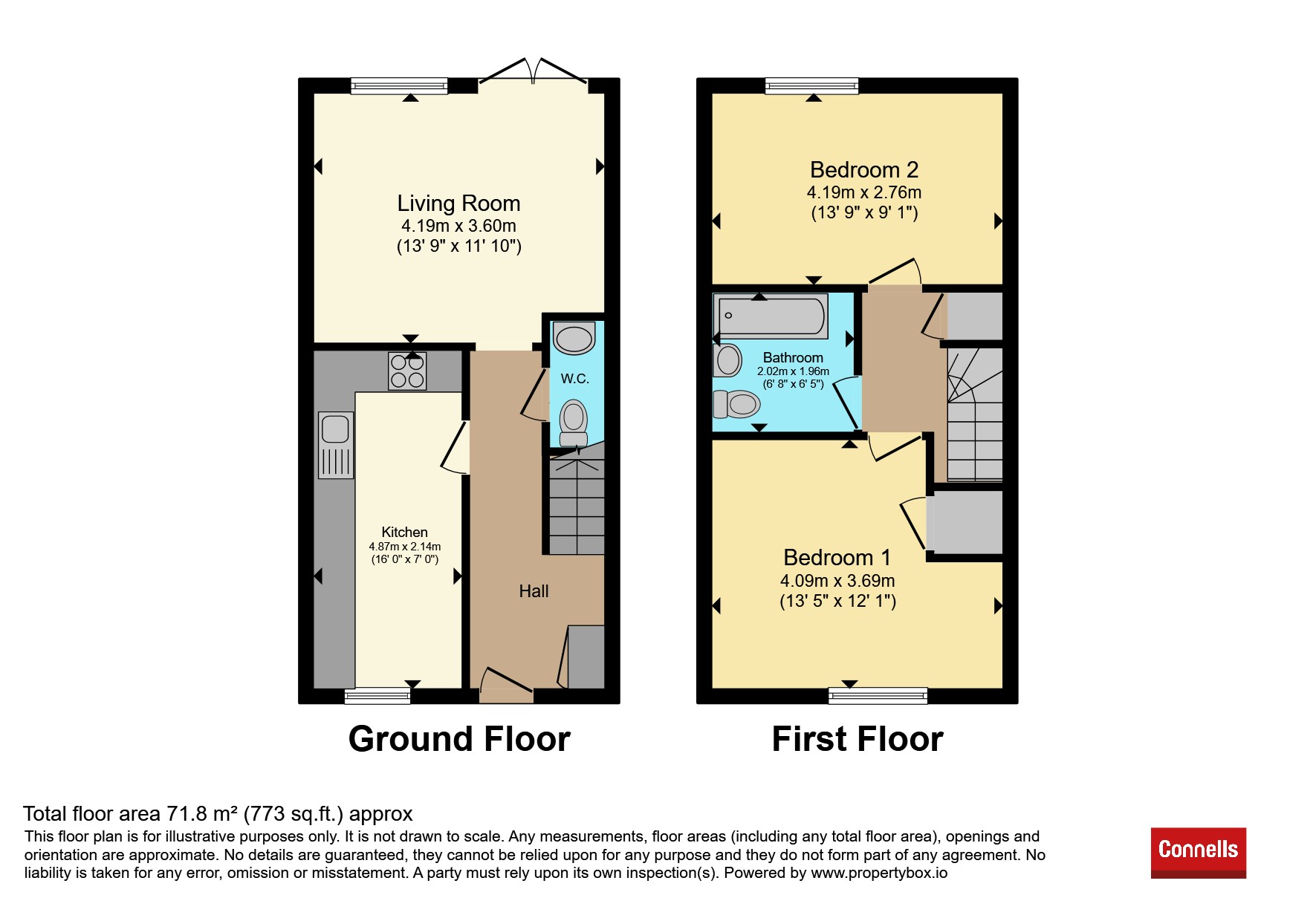 32, Blanford Avenue, Haywards Heath floorplan