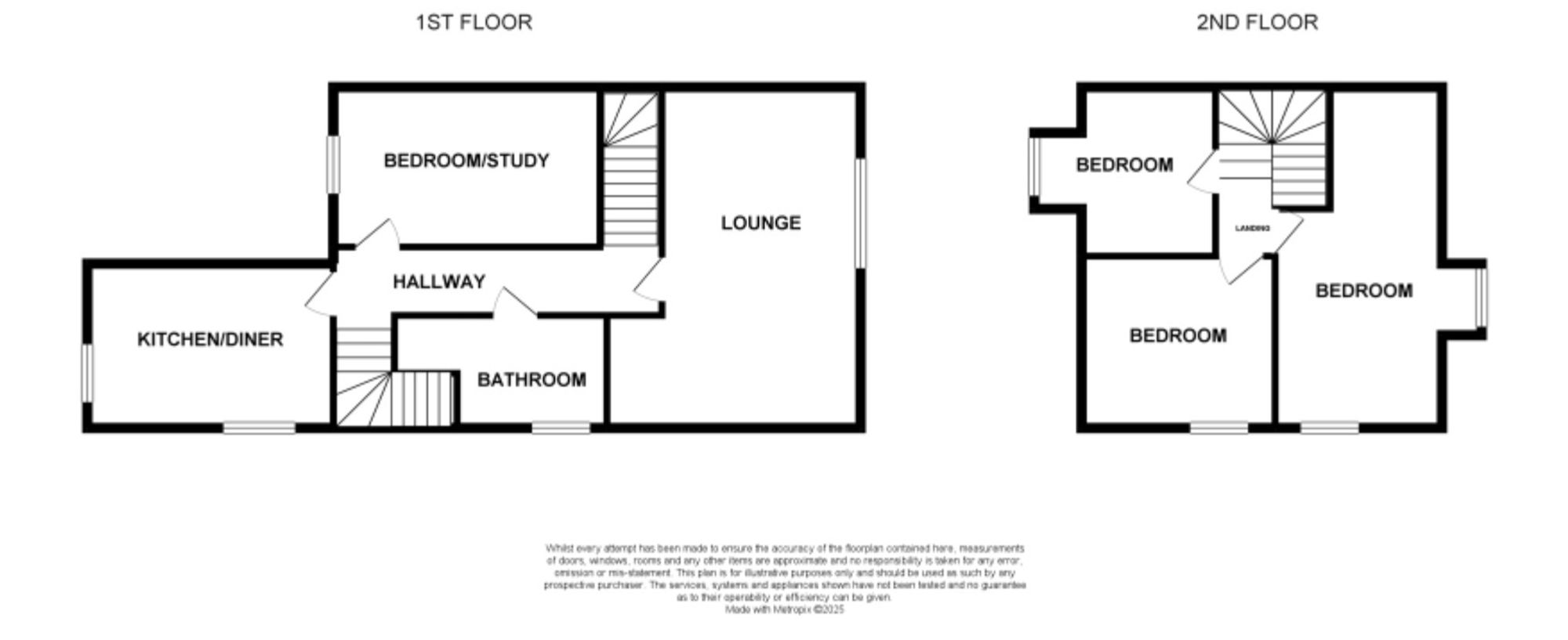 2 Shakespeare Street, South Shields floorplan