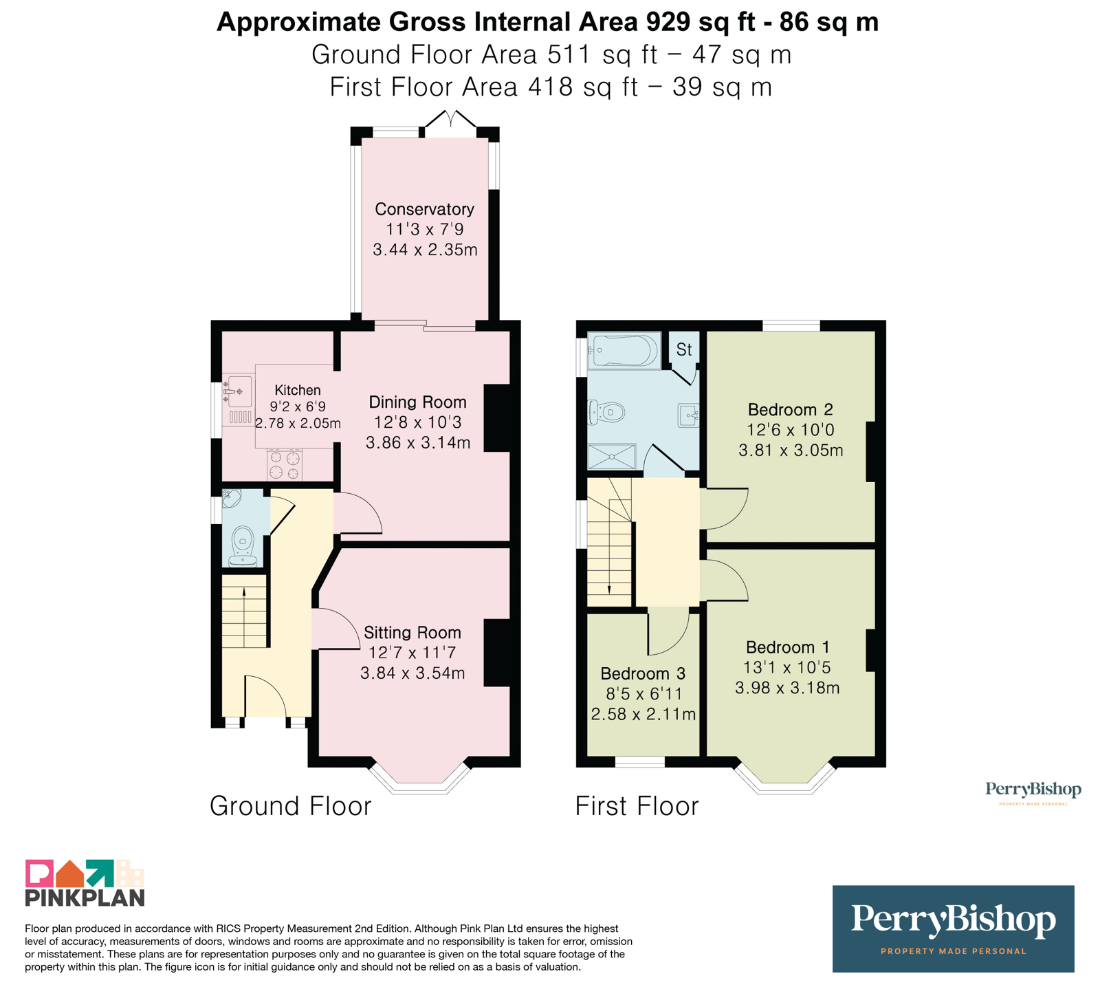 10, Orchard Way, Gloucestershire floorplan