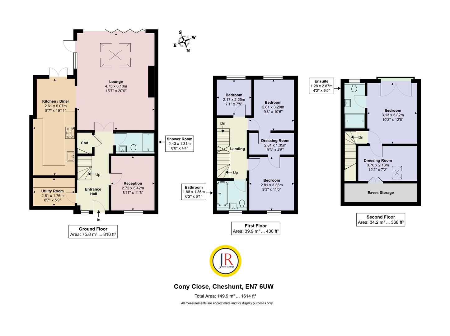 12, Cony Close, Cheshunt floorplan