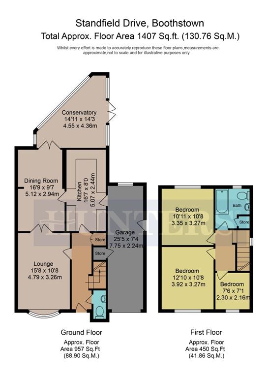 3 Bedrooms Semi-detached house for sale in Standfield Drive, Boothstown, Worsley, Manchester M28