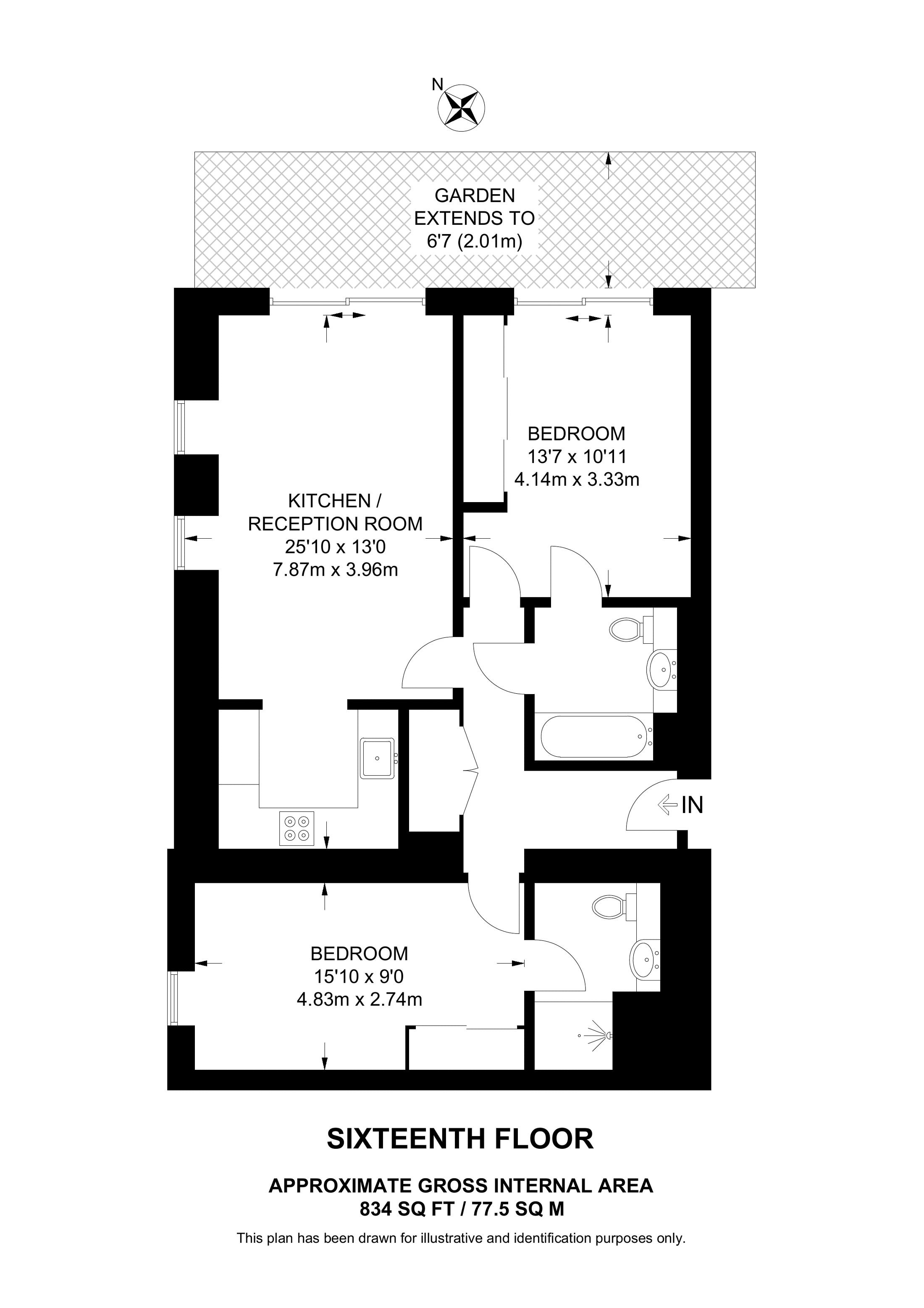 Dalston Square, Dalston floorplan