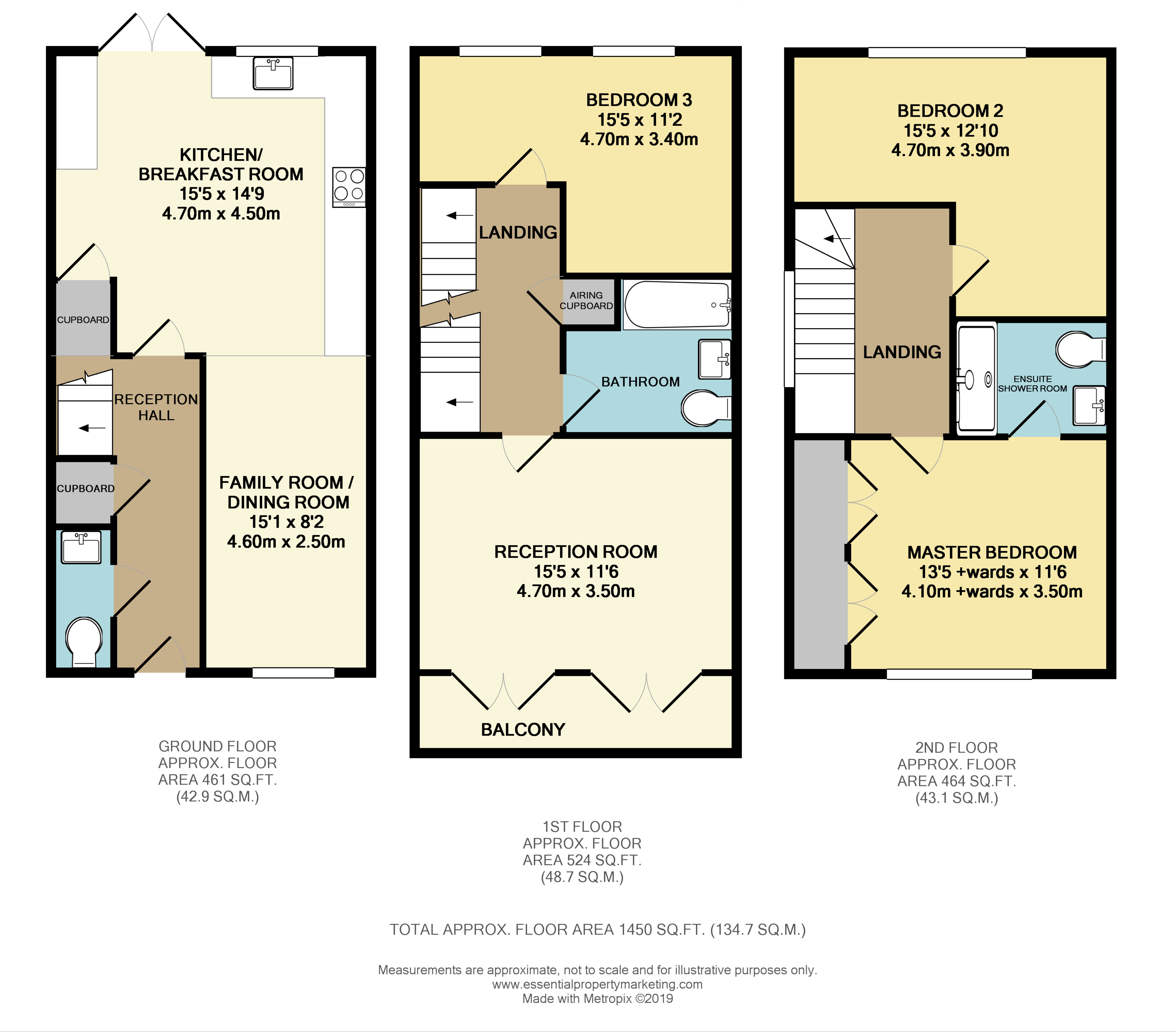 3 Bedrooms Town house for sale in Stirling Drive, Caterham CR3