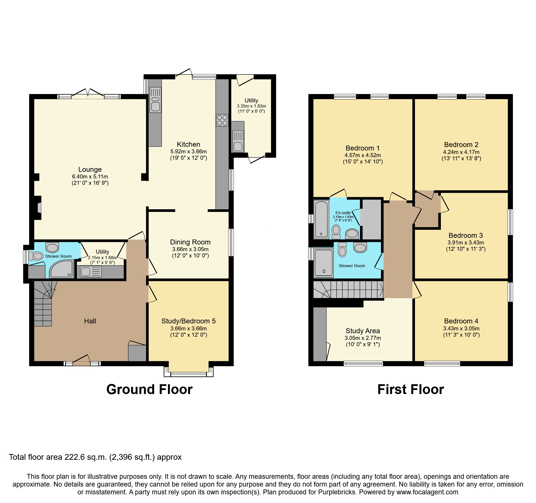34, Cavendish Road, St. Albans floorplan