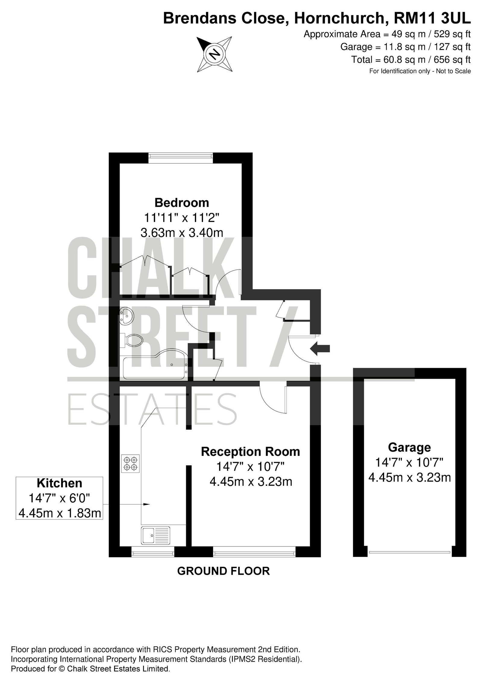 37, Brendans Close, Hornchurch floorplan