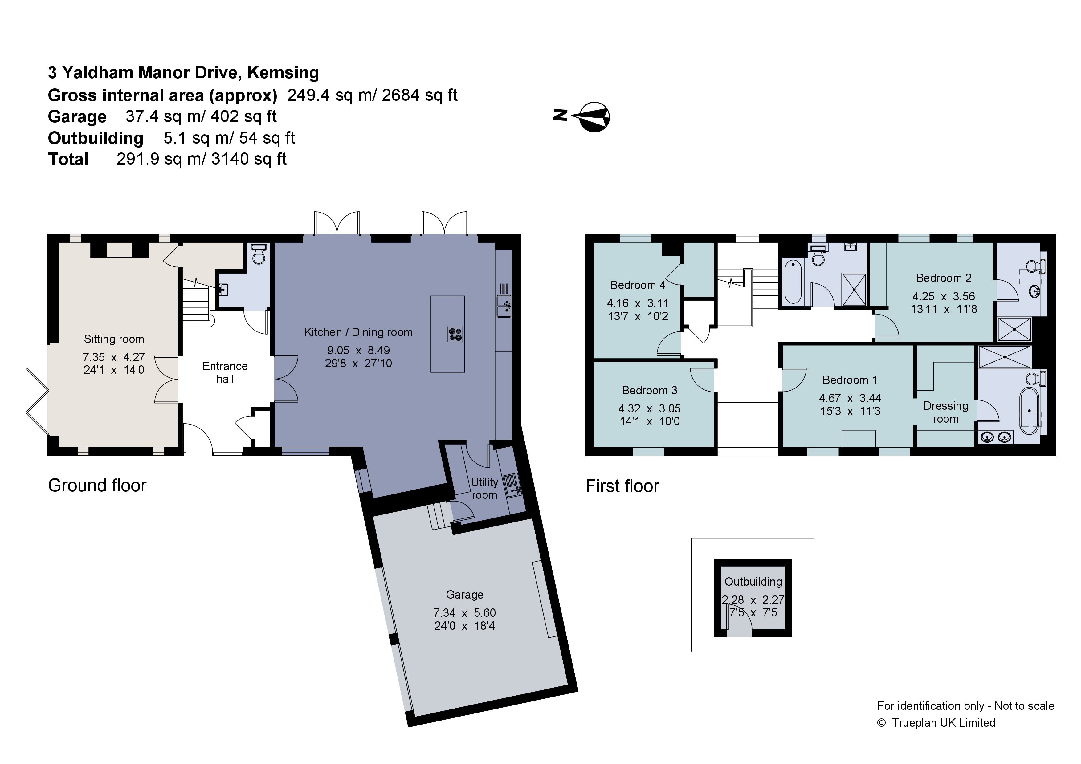 The Becket, 3, Yaldham Manor Drive, Sevenoaks floorplan