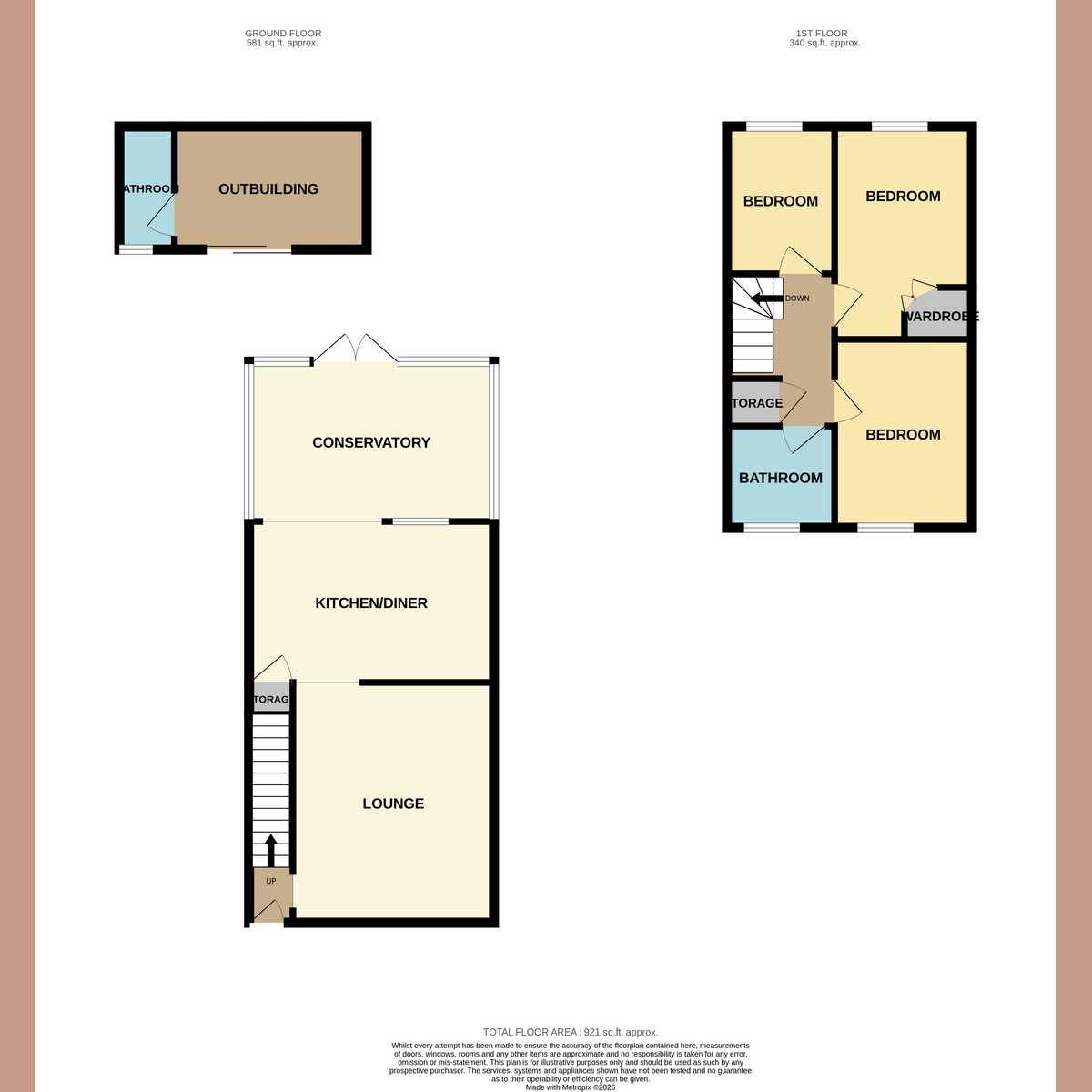 14, Ruthven Close, Wickford floorplan
