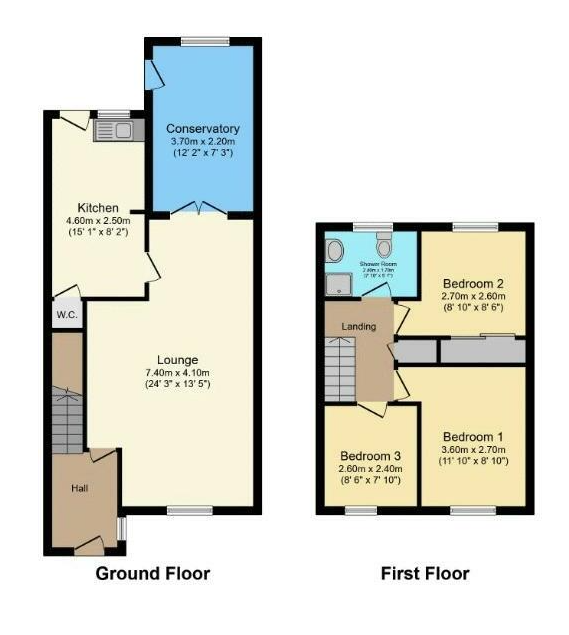 Chestnut Drive, Great Wyrley, Walsall WS6, 3 bedroom semidetached