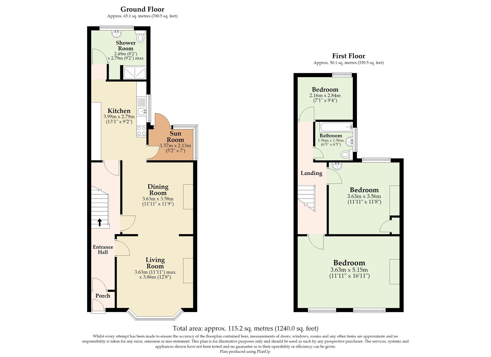 41 Fore Street, Woodbridge floorplan