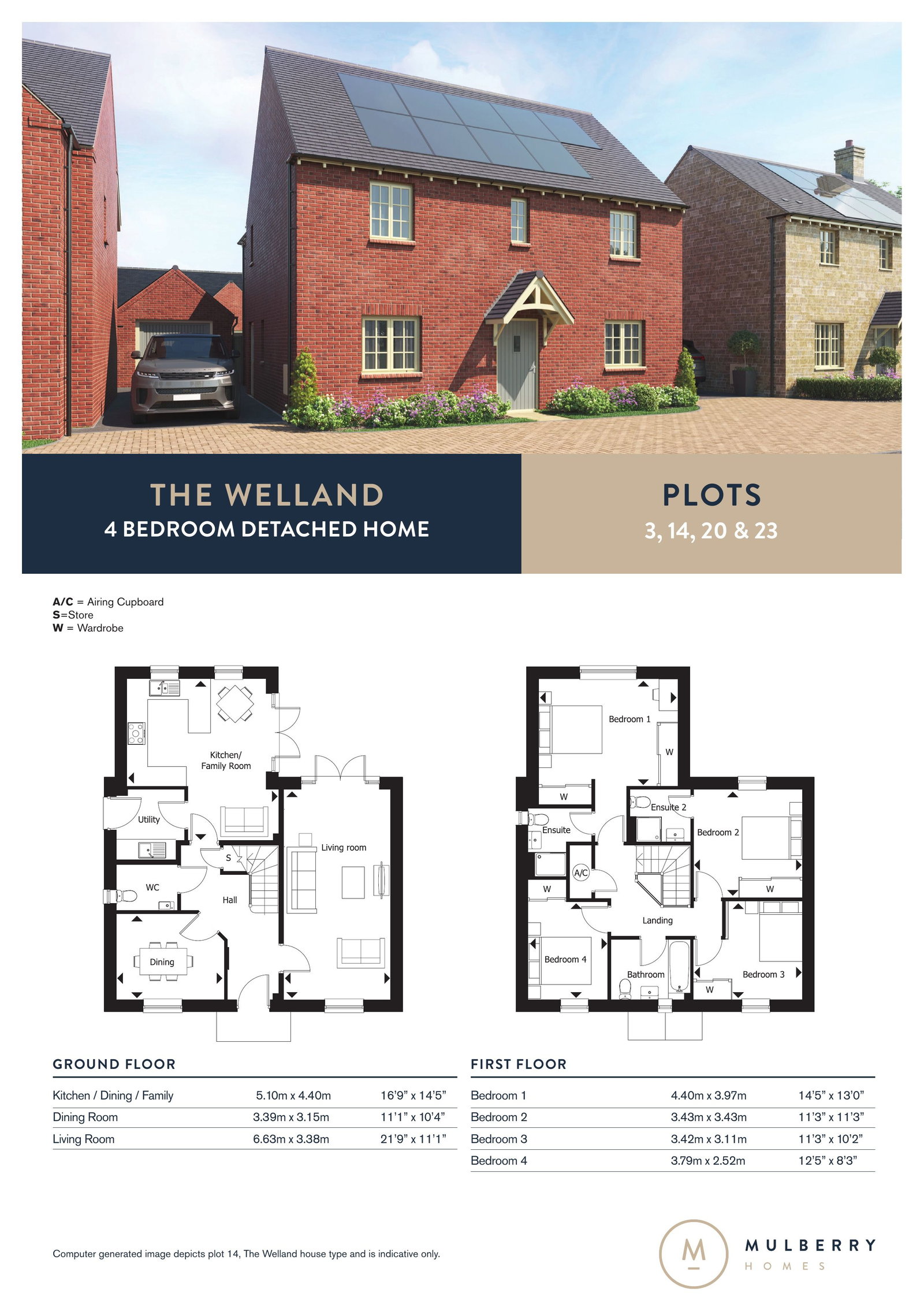 Plot 20, The Welland, Banbury floorplan