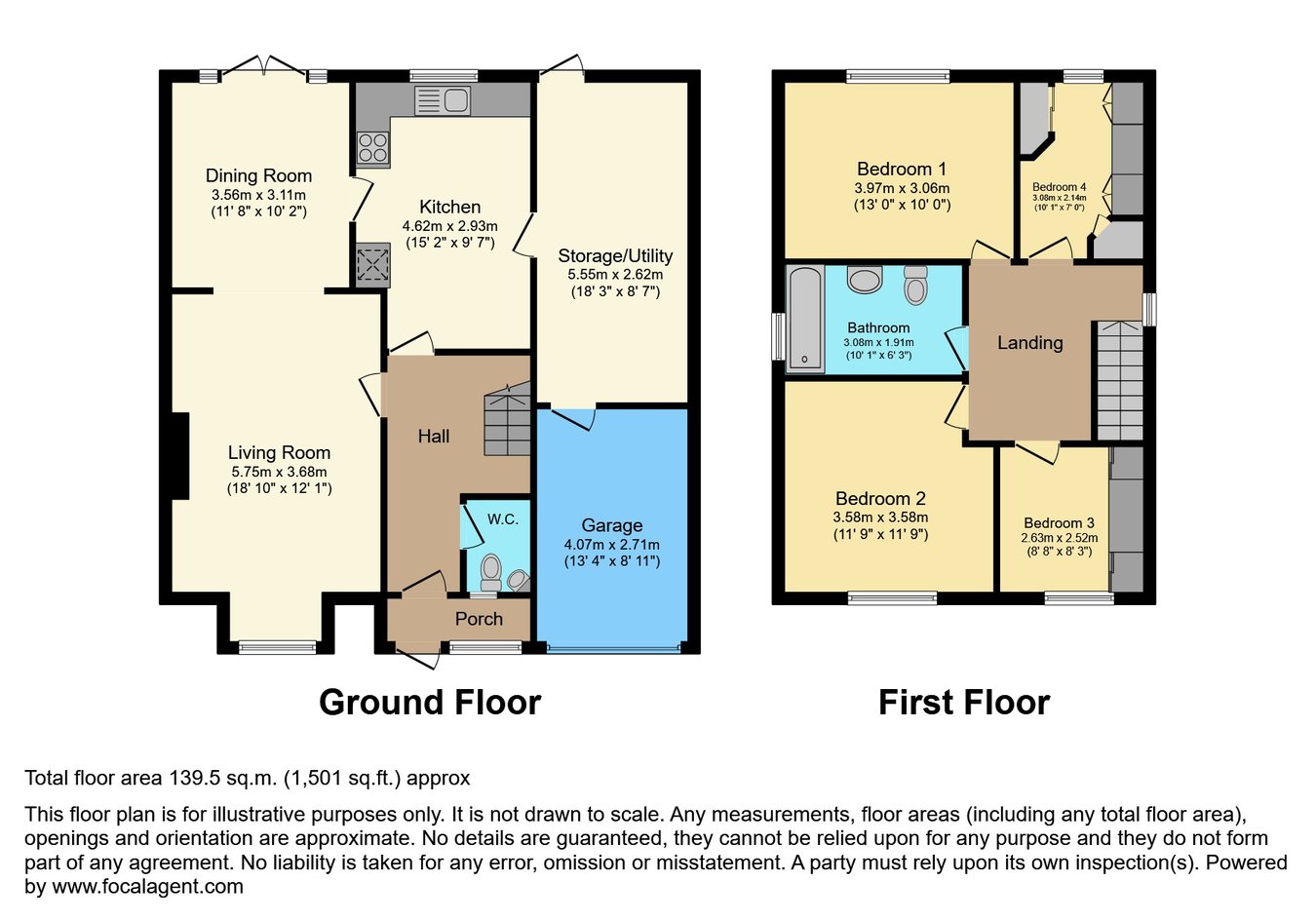 31, Pavenham Drive, Birmingham floorplan