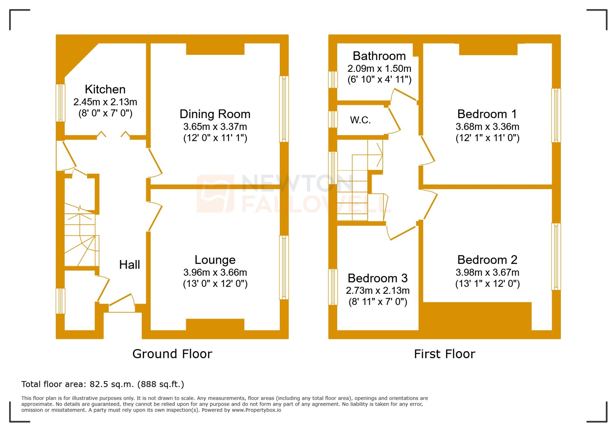 53 Ellesmere Road, Leicester floorplan