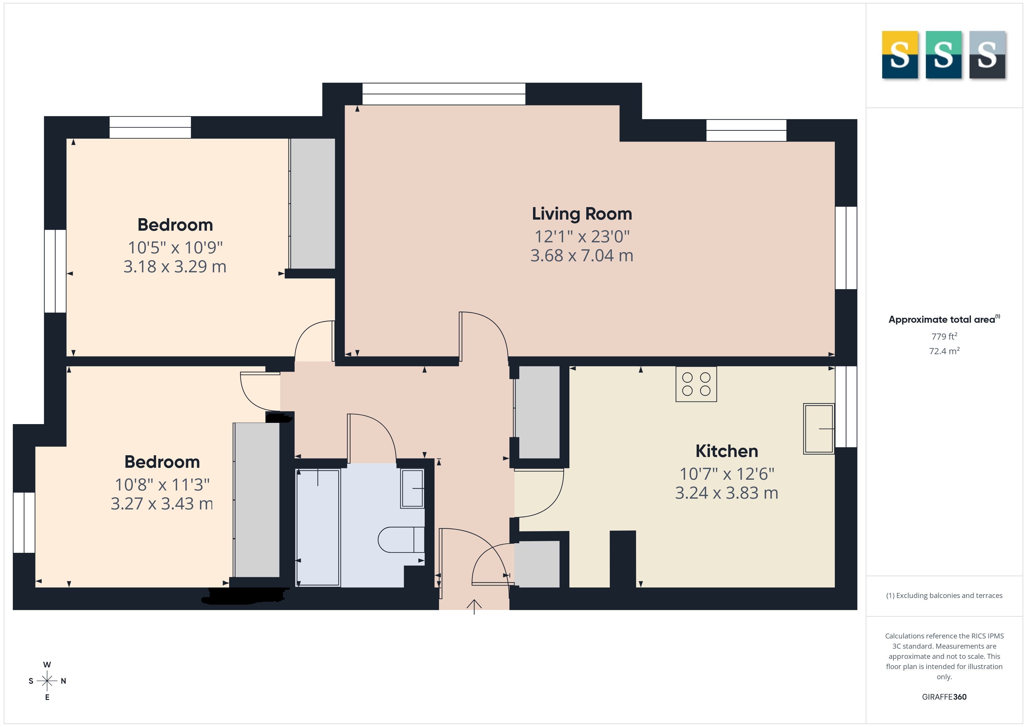 75, Ivy Drive, Surrey floorplan