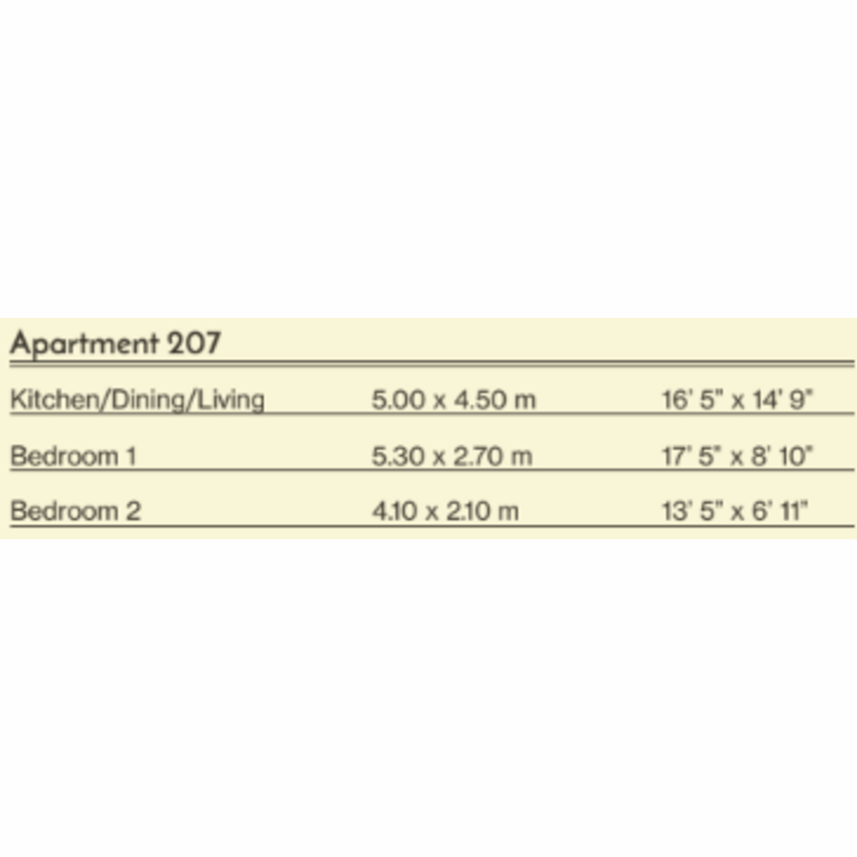 Flat Apartment 207, Canynge Place, Canynge Road, Bristol floorplan