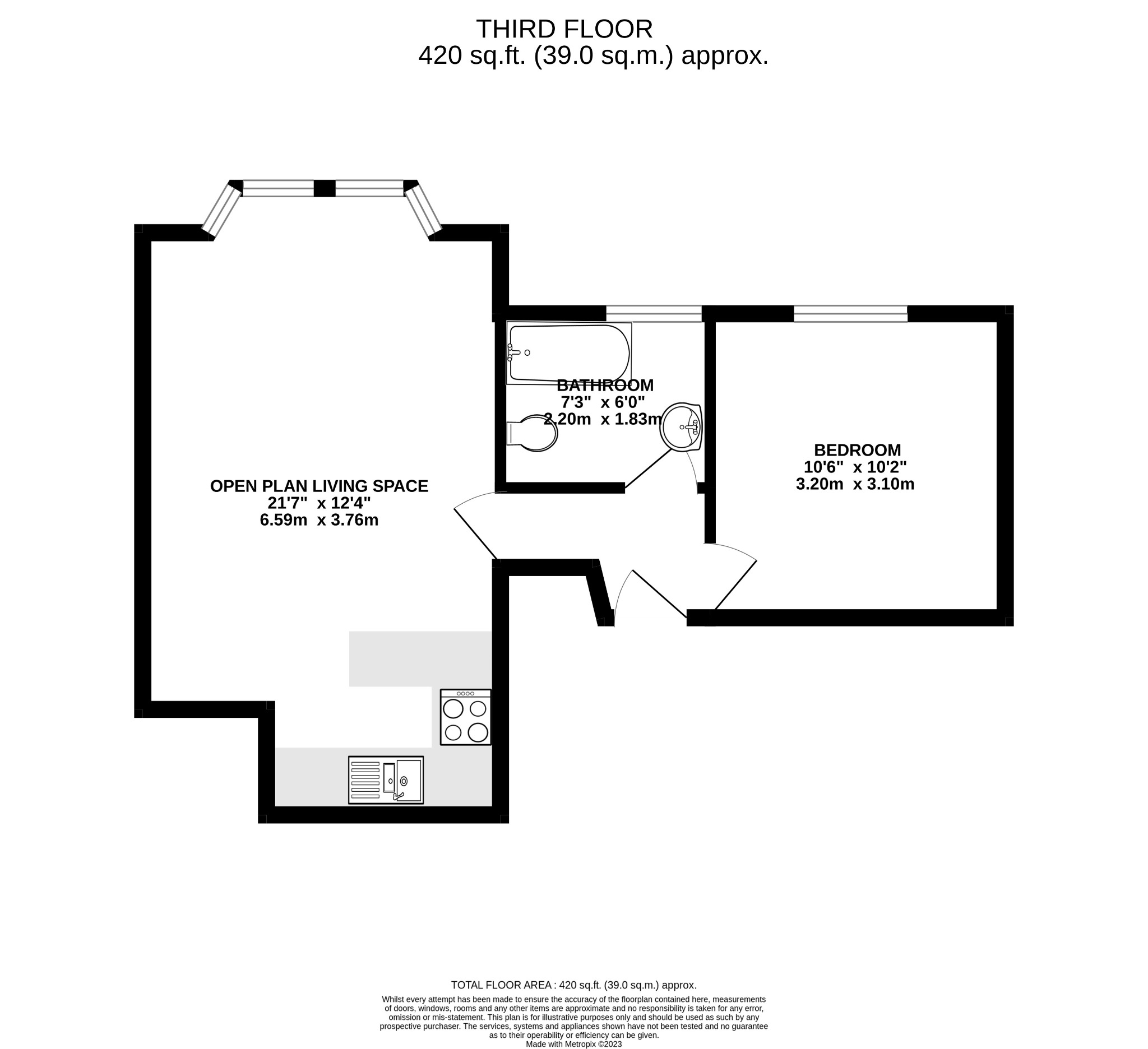 3 Owls Road, Dorset floorplan