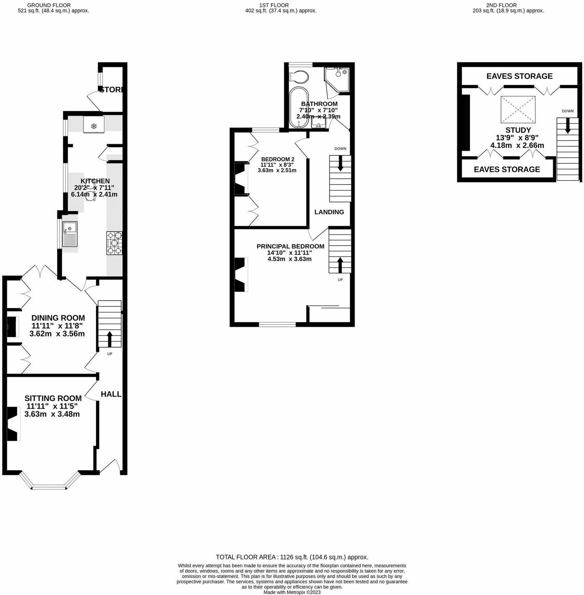 16 Ascol Drive, Knutsford floorplan