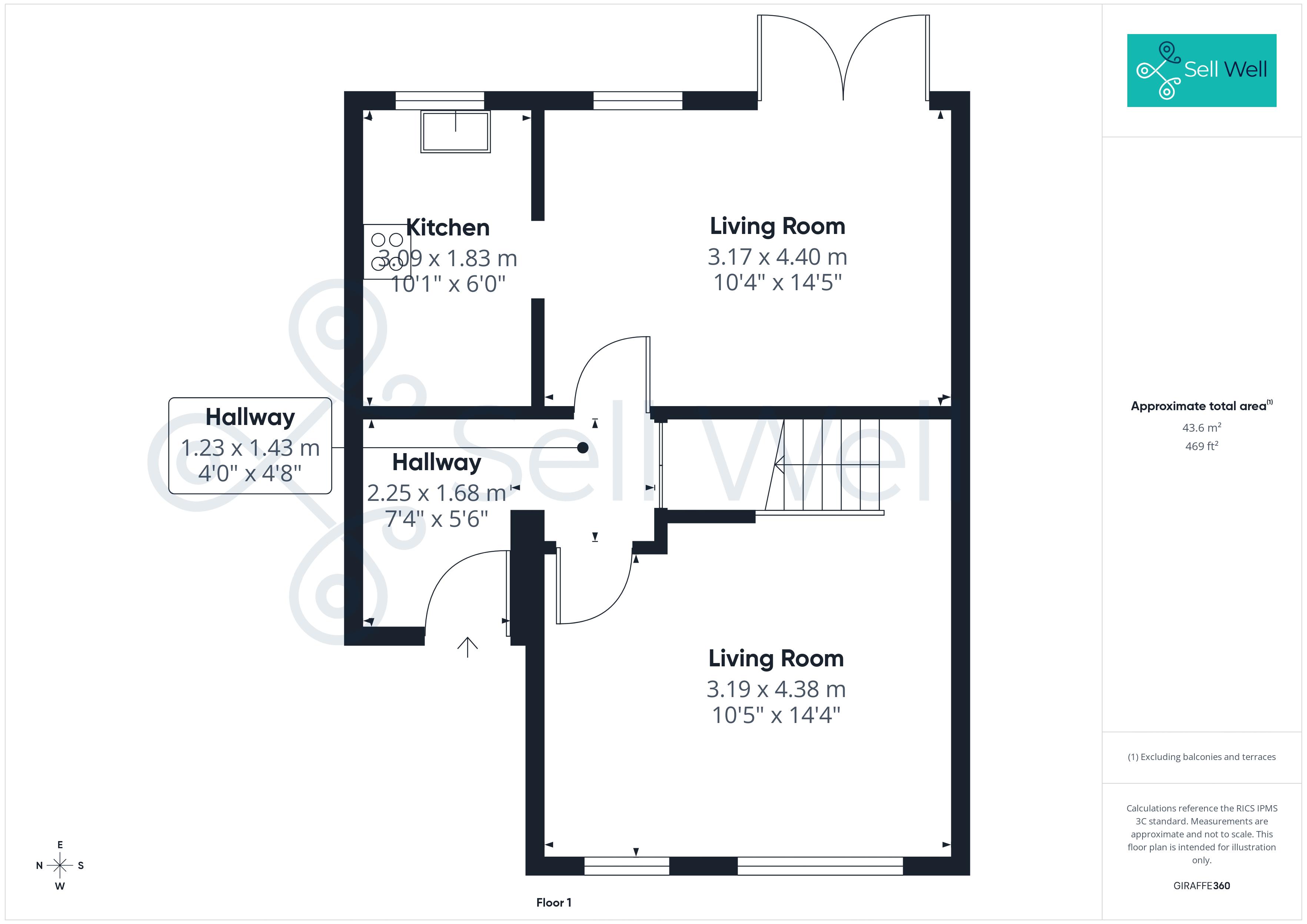 8, Mortlake Close, Manchester floorplan
