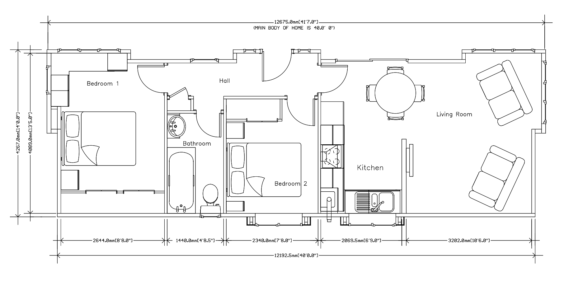 3, Chester's Croft Residential Park, Spath Lane E, Cheadle floorplan