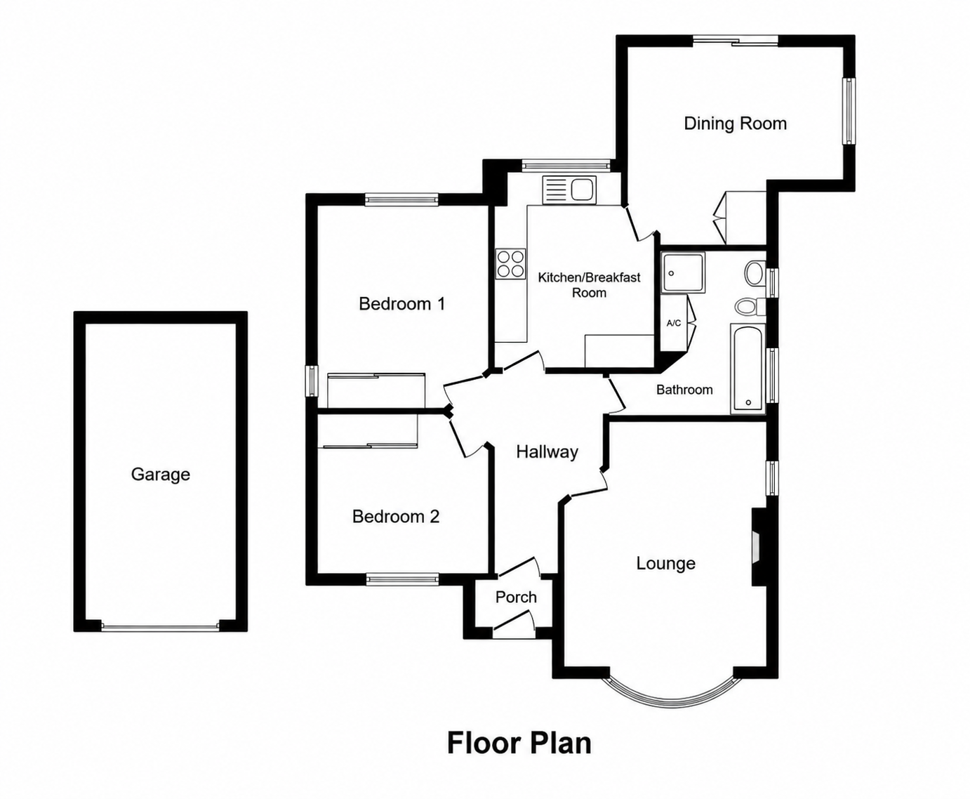 22, Iris Avenue, Leicester floorplan