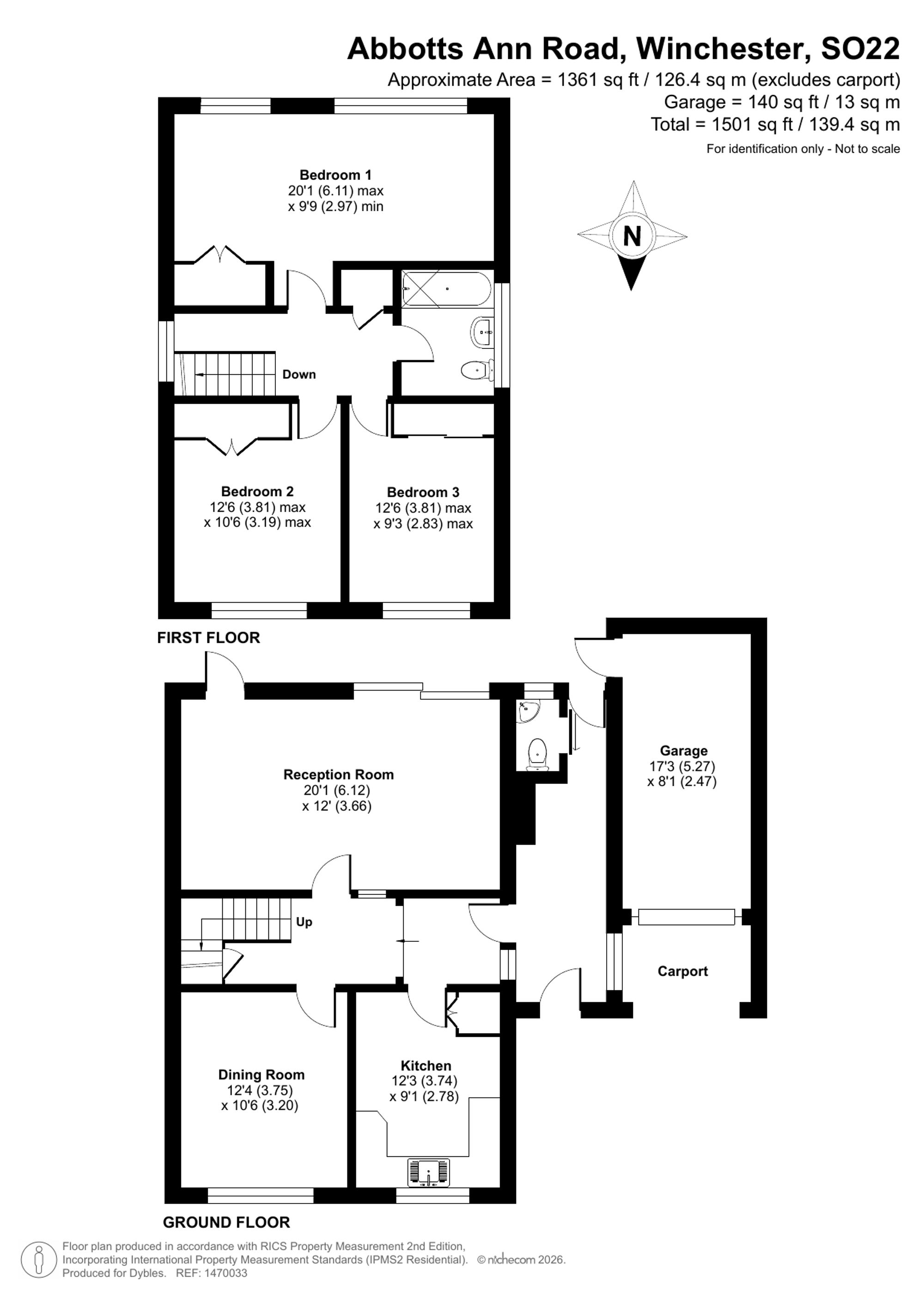 24 Abbotts Ann Road, Winchester floorplan