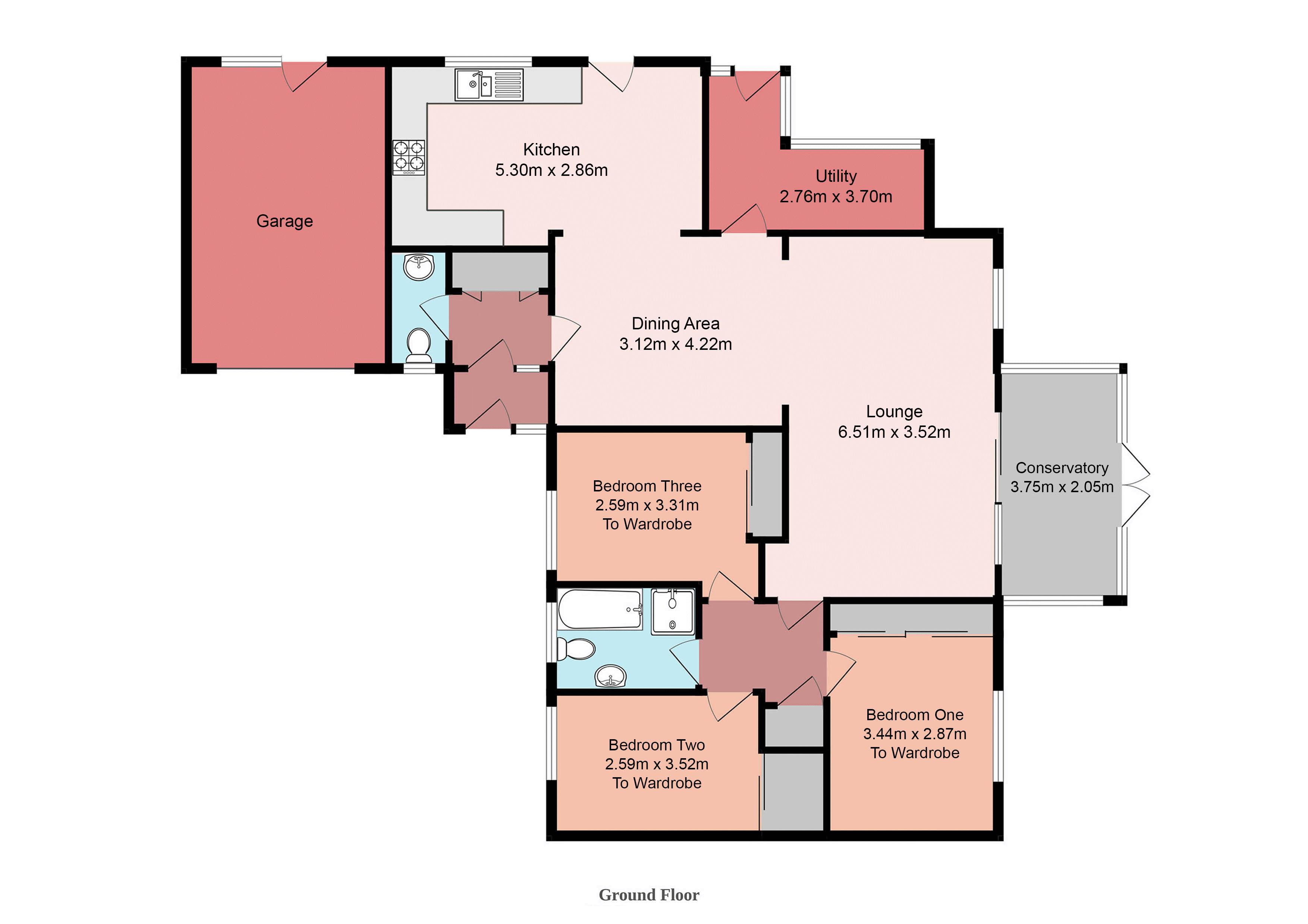 32, Arundel Road, Southampton floorplan