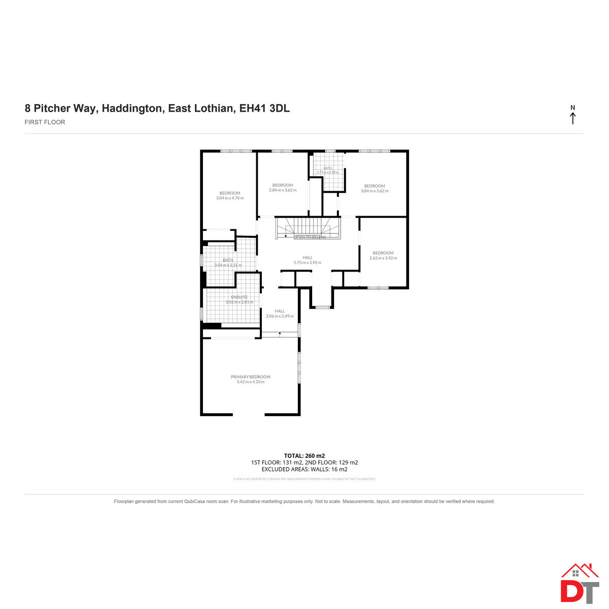 8, Pitcher Way, Haddington floorplan