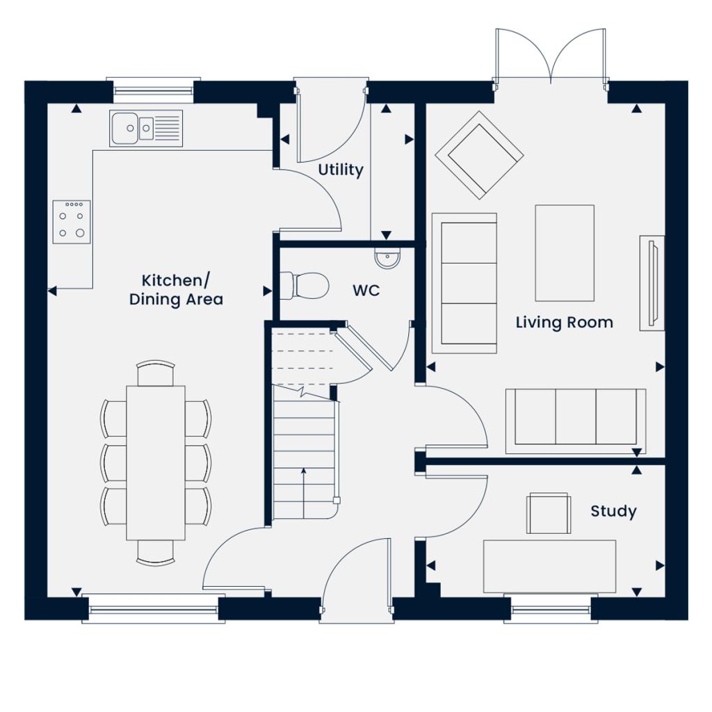 161, Sorrel Grove, Cringleford floorplan