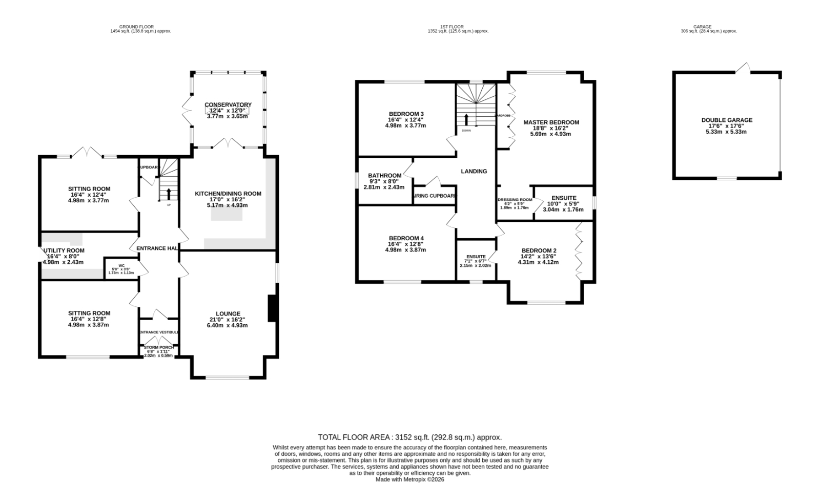 1 Whinfield,, Hebers Ghyll Drive, West Yorkshire floorplan