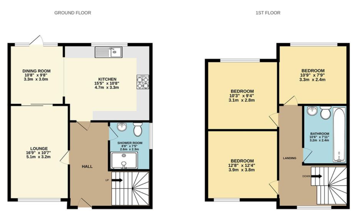 63, Duke Road, Ilford floorplan