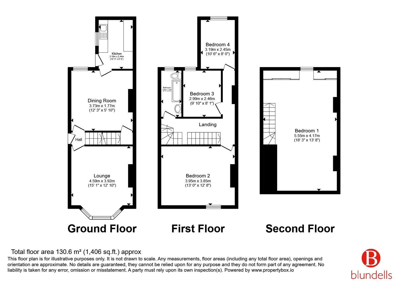 96, Idsworth Road, Sheffield floorplan