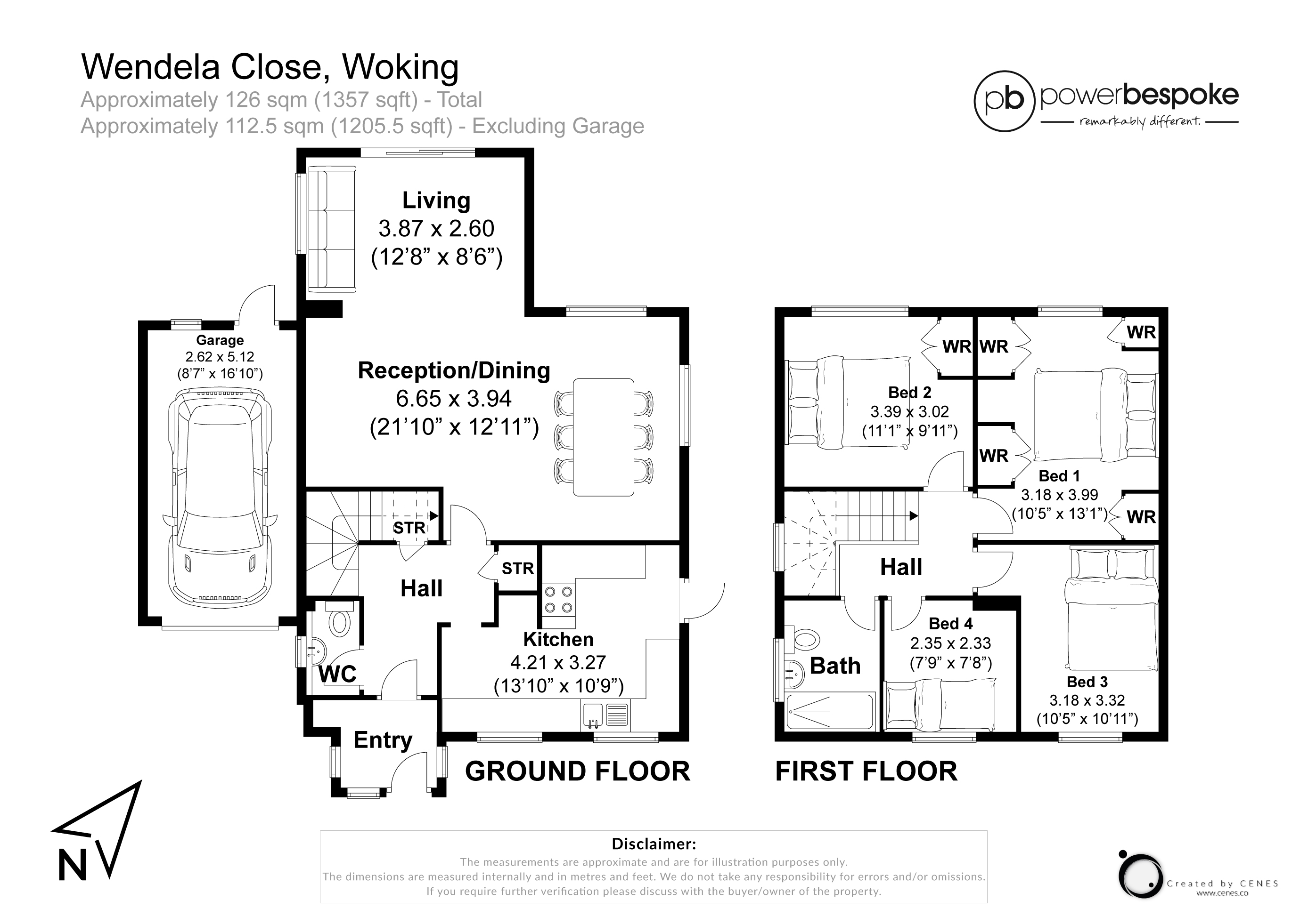 13, Wendela Close, Woking floorplan