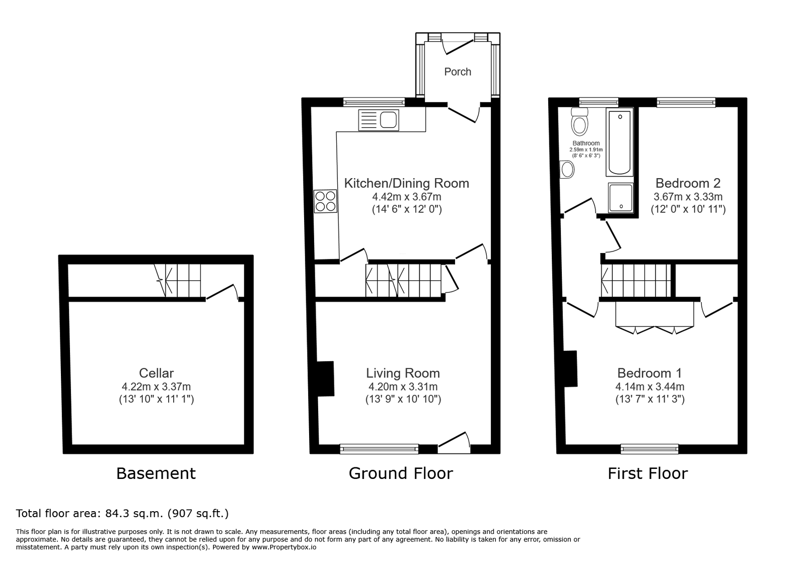 9, Park View, Leeds floorplan