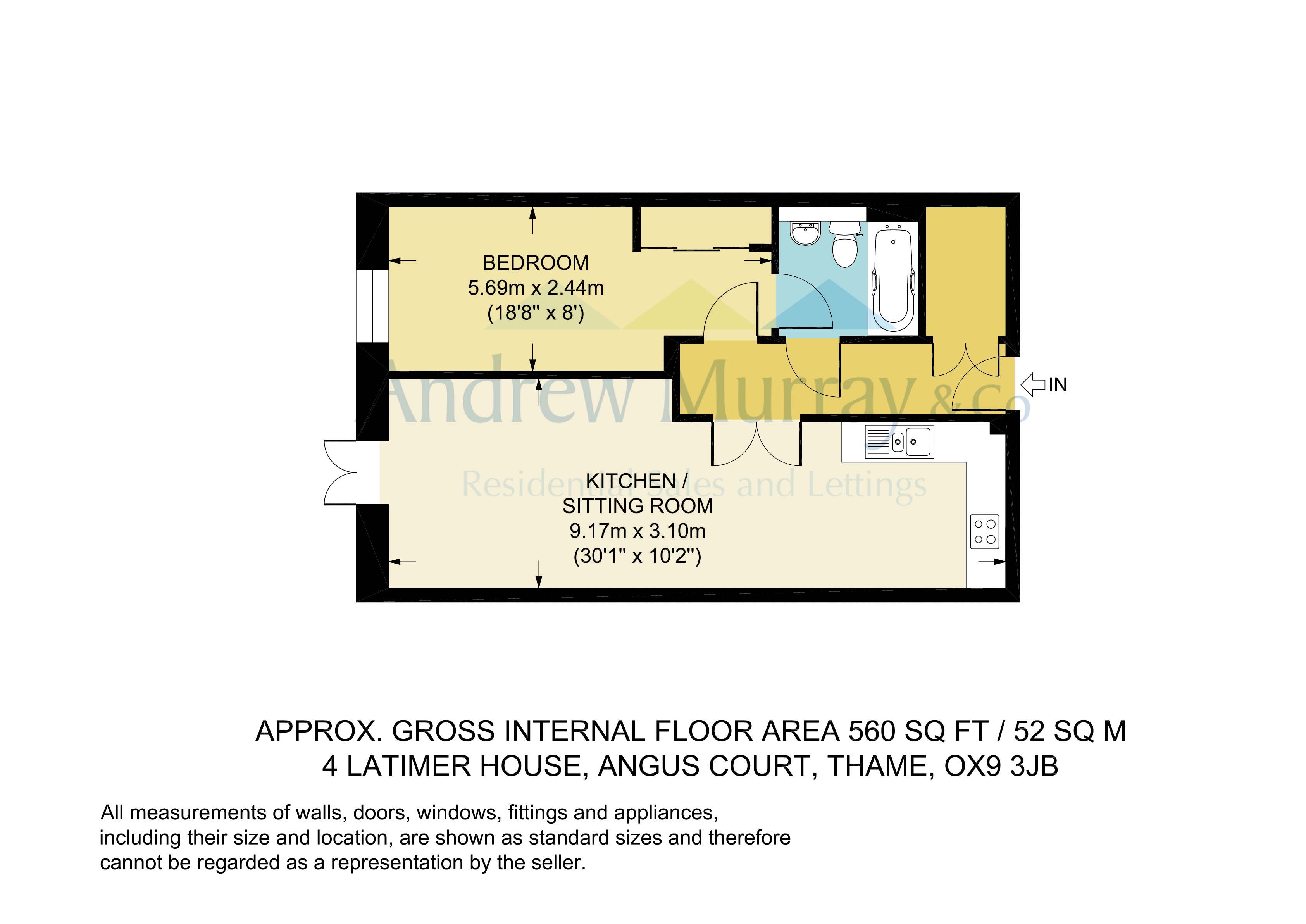 1 Bedrooms Flat for sale in Angus Court, Thame OX9