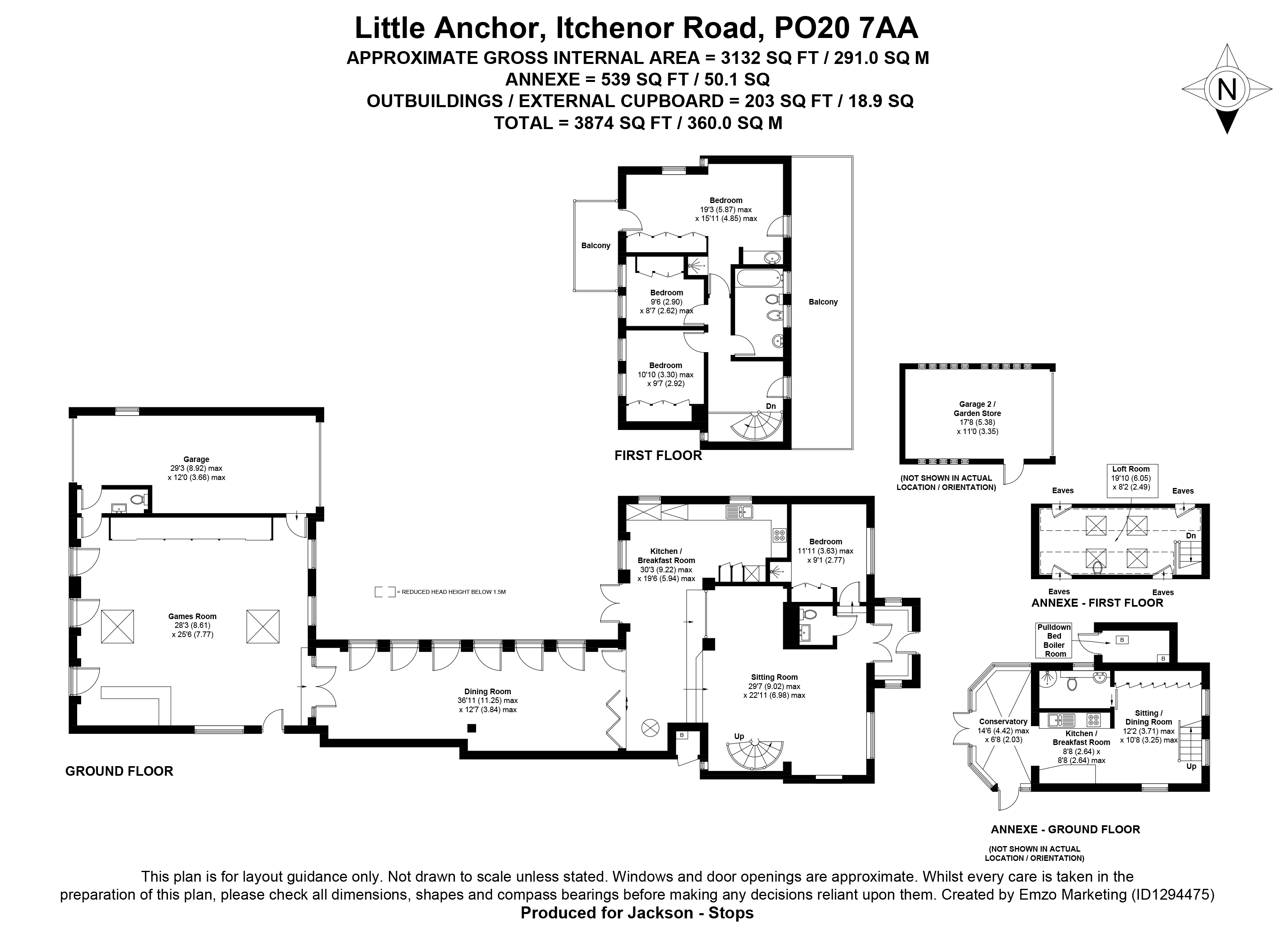 Little Anchor,, Itchenor, West Sussex floorplan