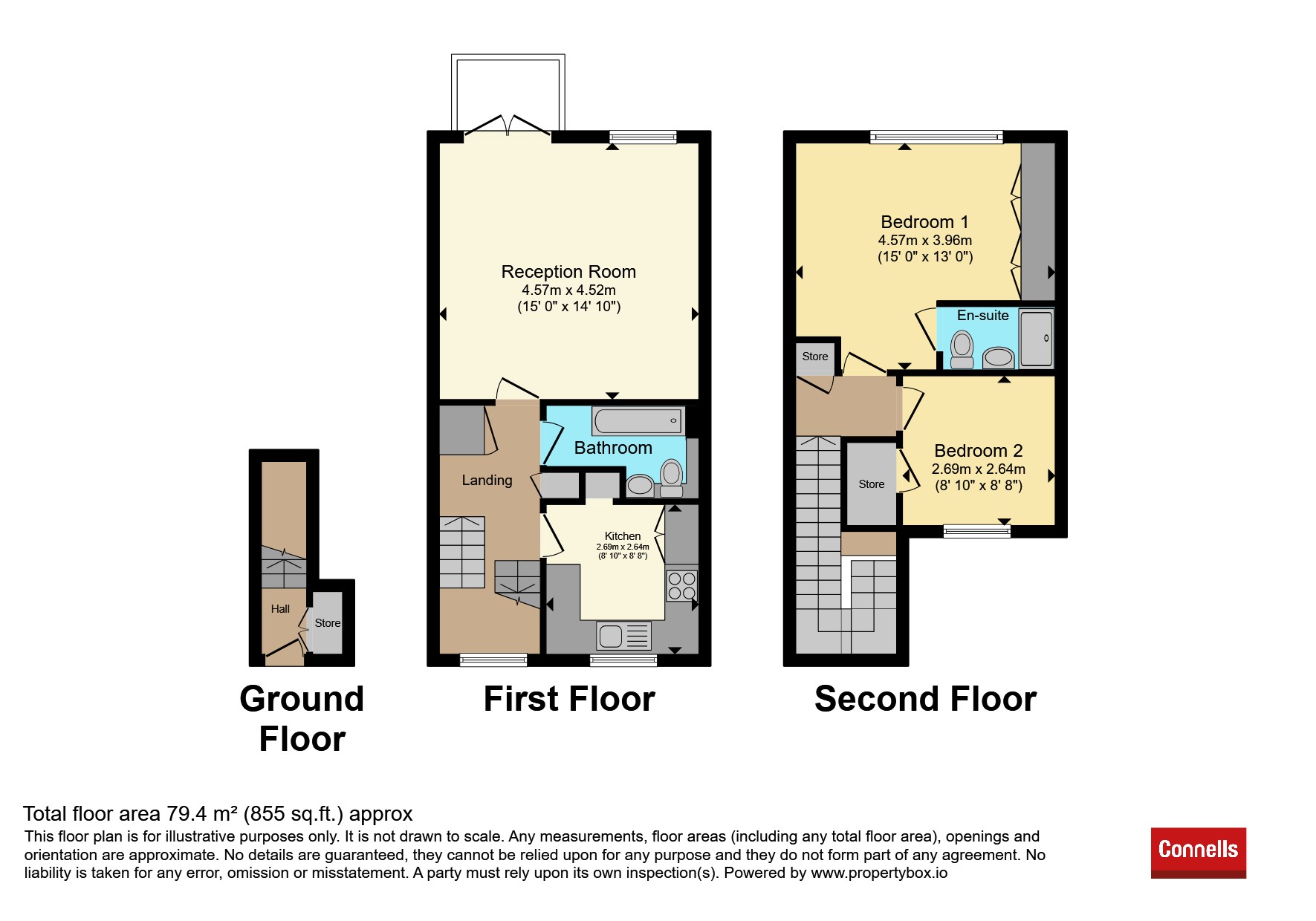 1, Harriet Way, Bushey floorplan