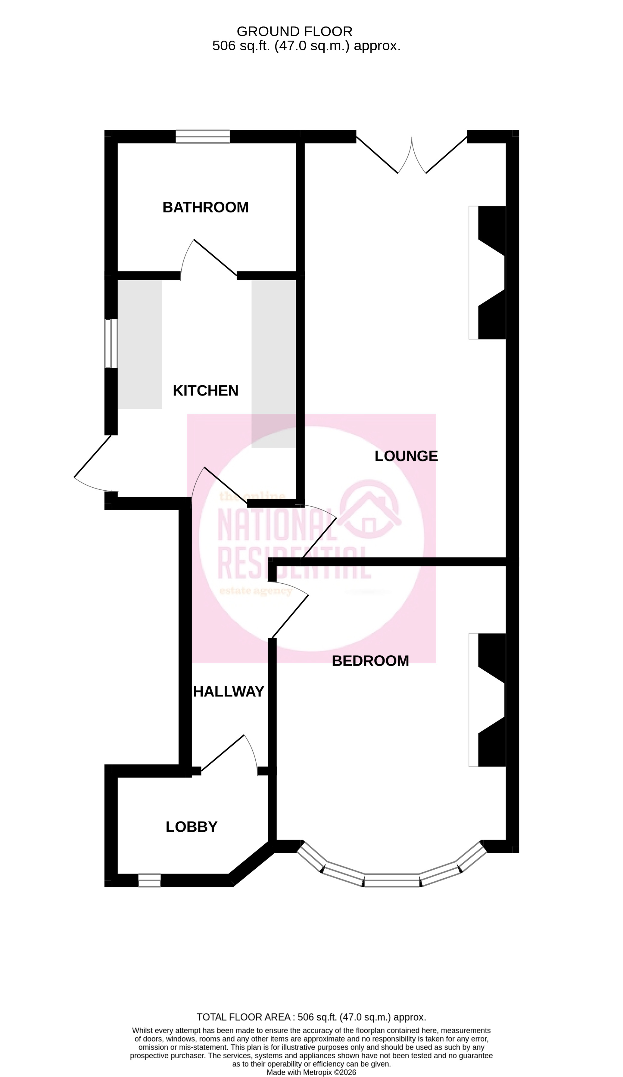 Pymmes Green Road, London, N11 floorplan