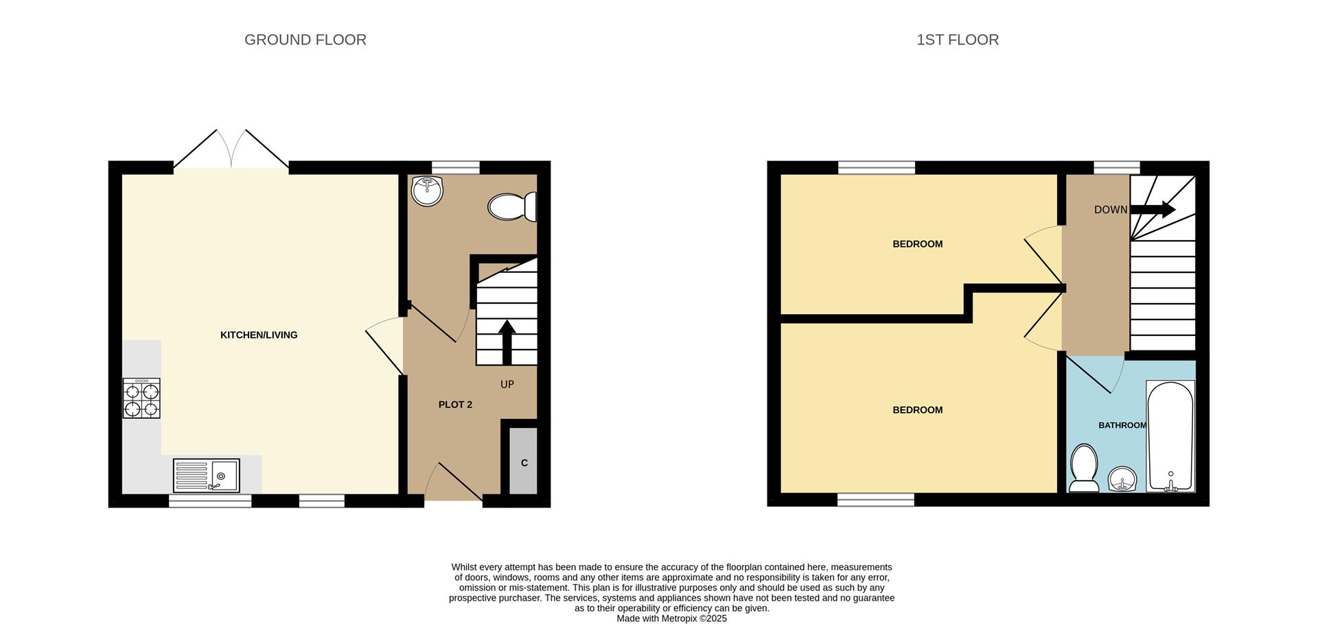 Plot 2, Peel Street, Abergele floorplan
