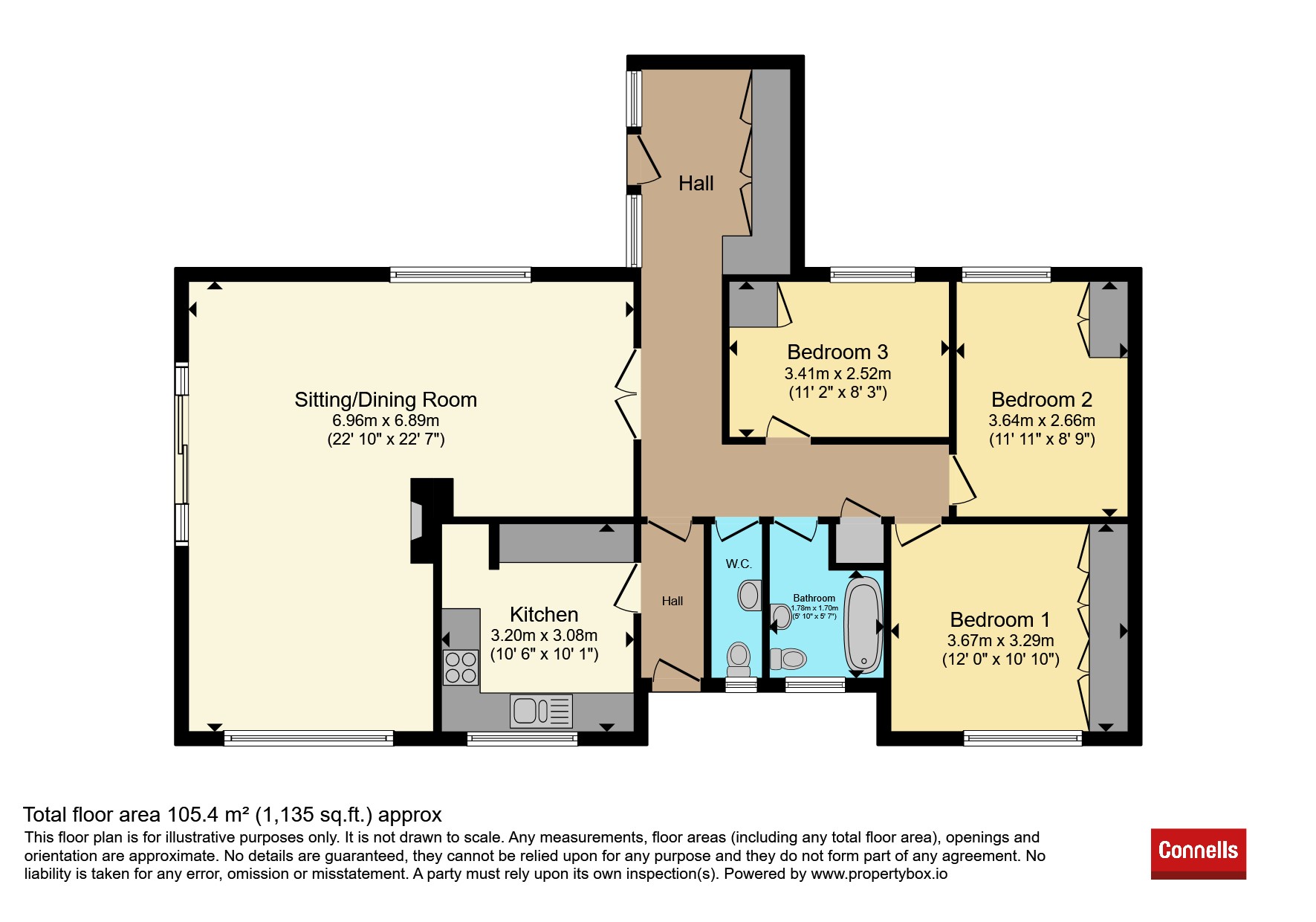 Two Ways, Tulse Hill, Warminster floorplan