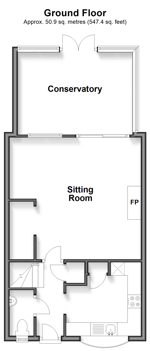 Horsefield Road, Selsey floorplan