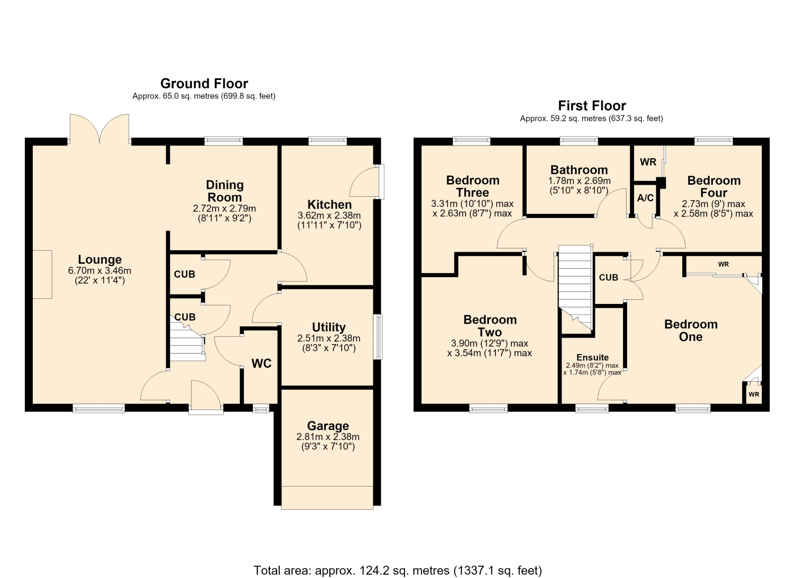 19 The Park, Northway, Tewkesbury floorplan