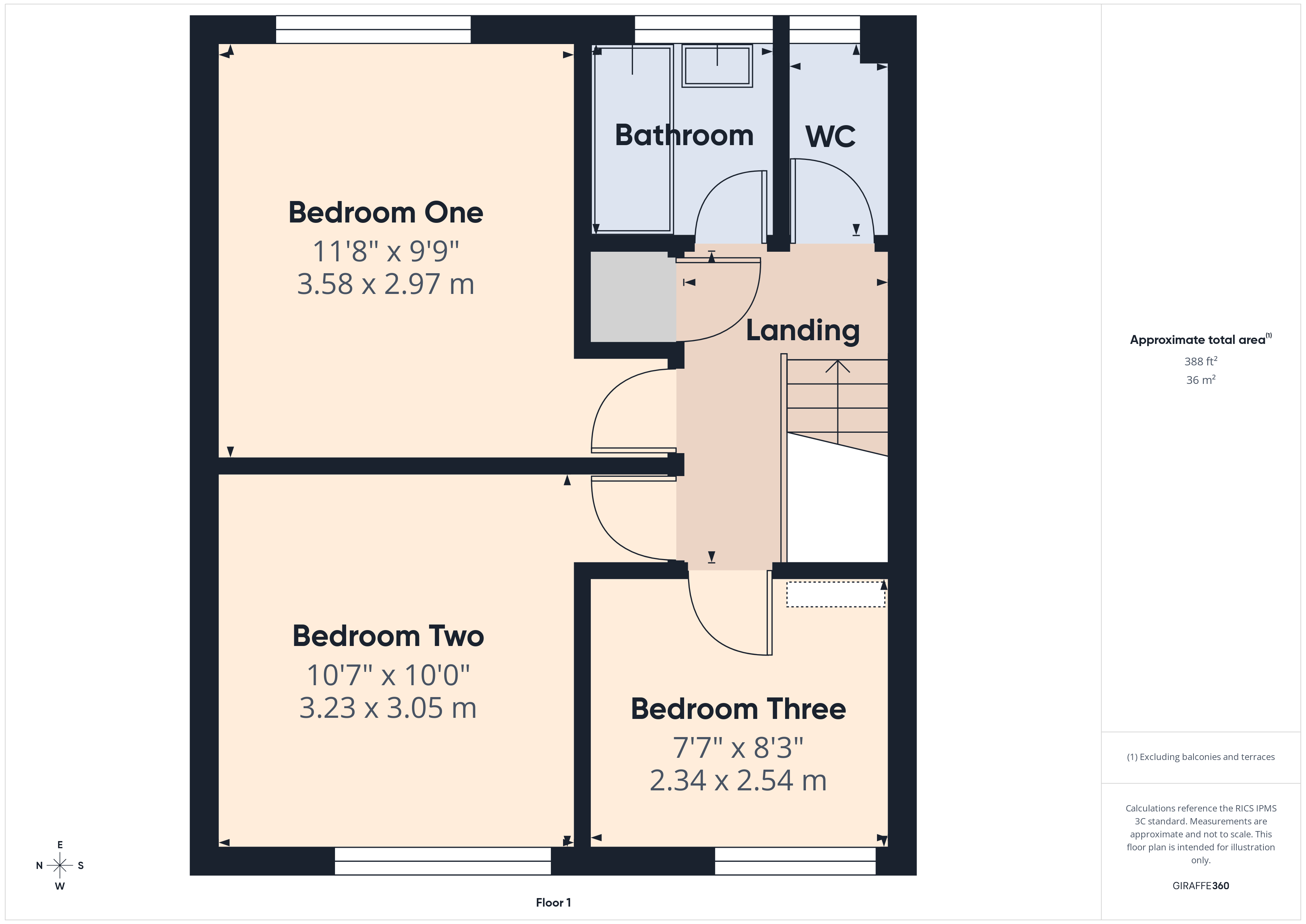 4, Hardings Close, Bridgwater floorplan