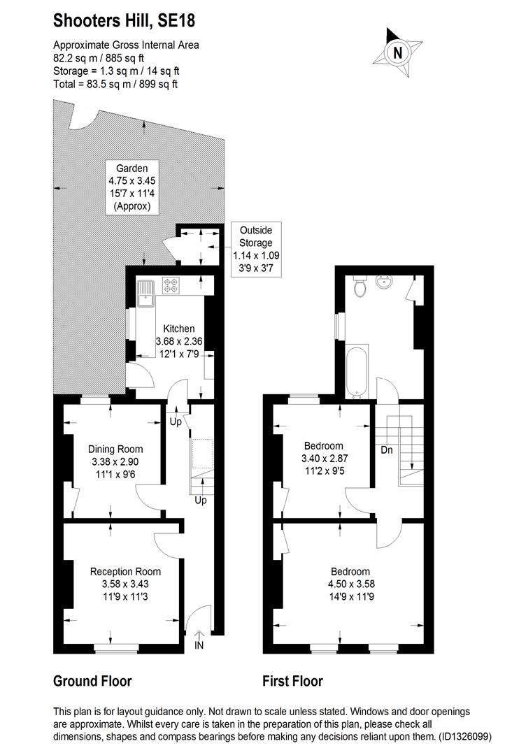 41, Shooters Hill, London floorplan