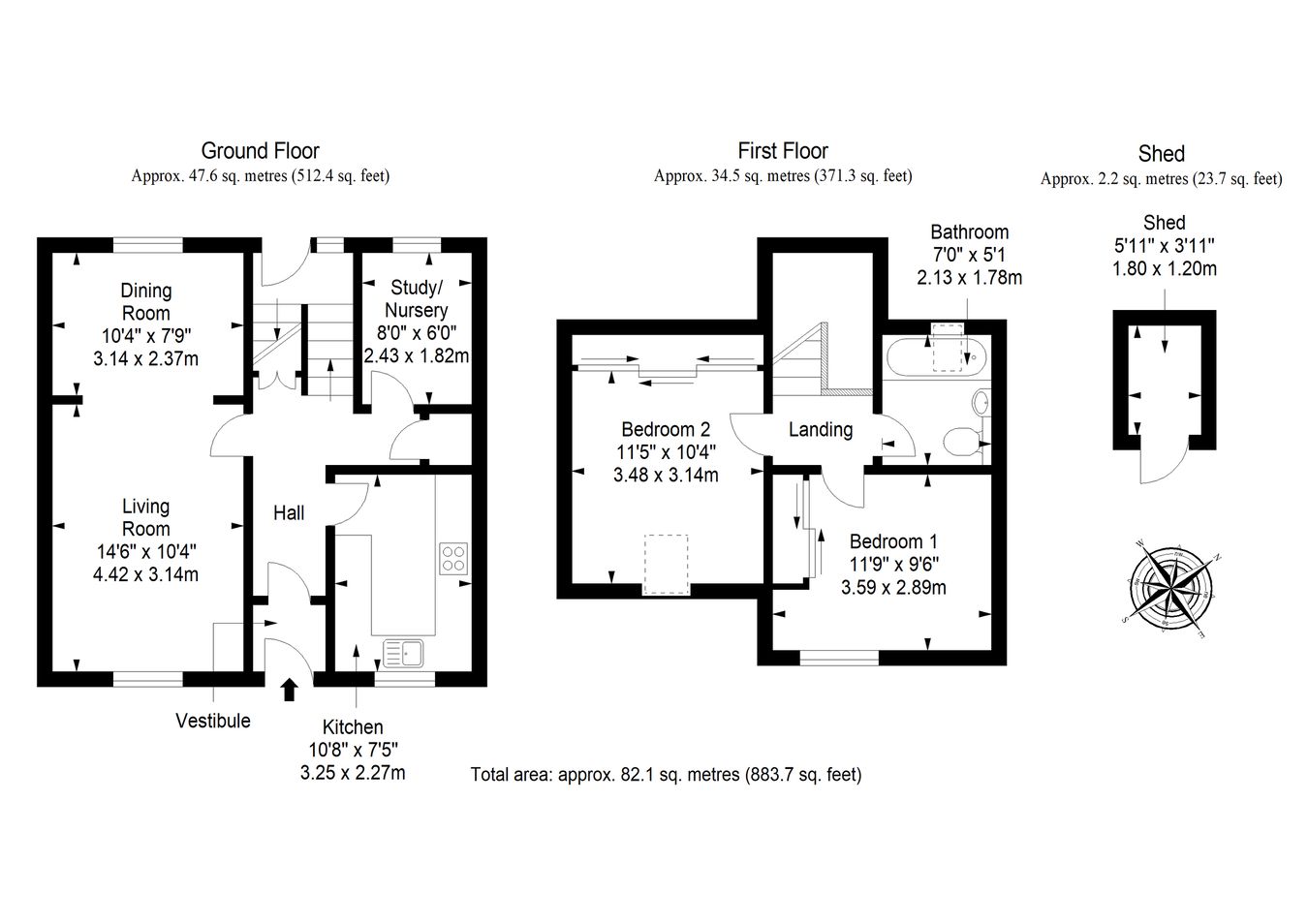 5, Moonzie Bank, Cupar floorplan