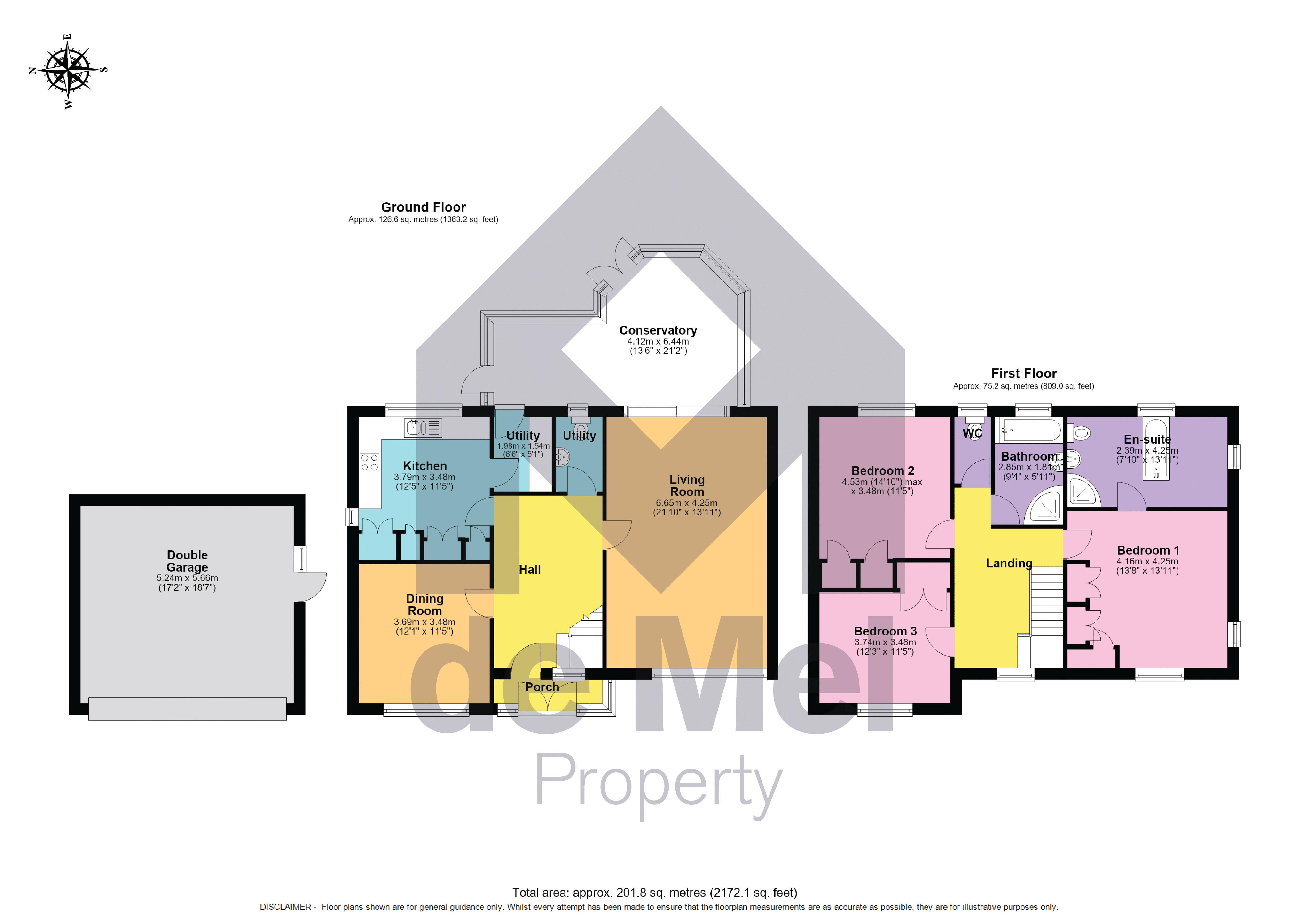 Stonecroft, Elmley Road, Evesham floorplan