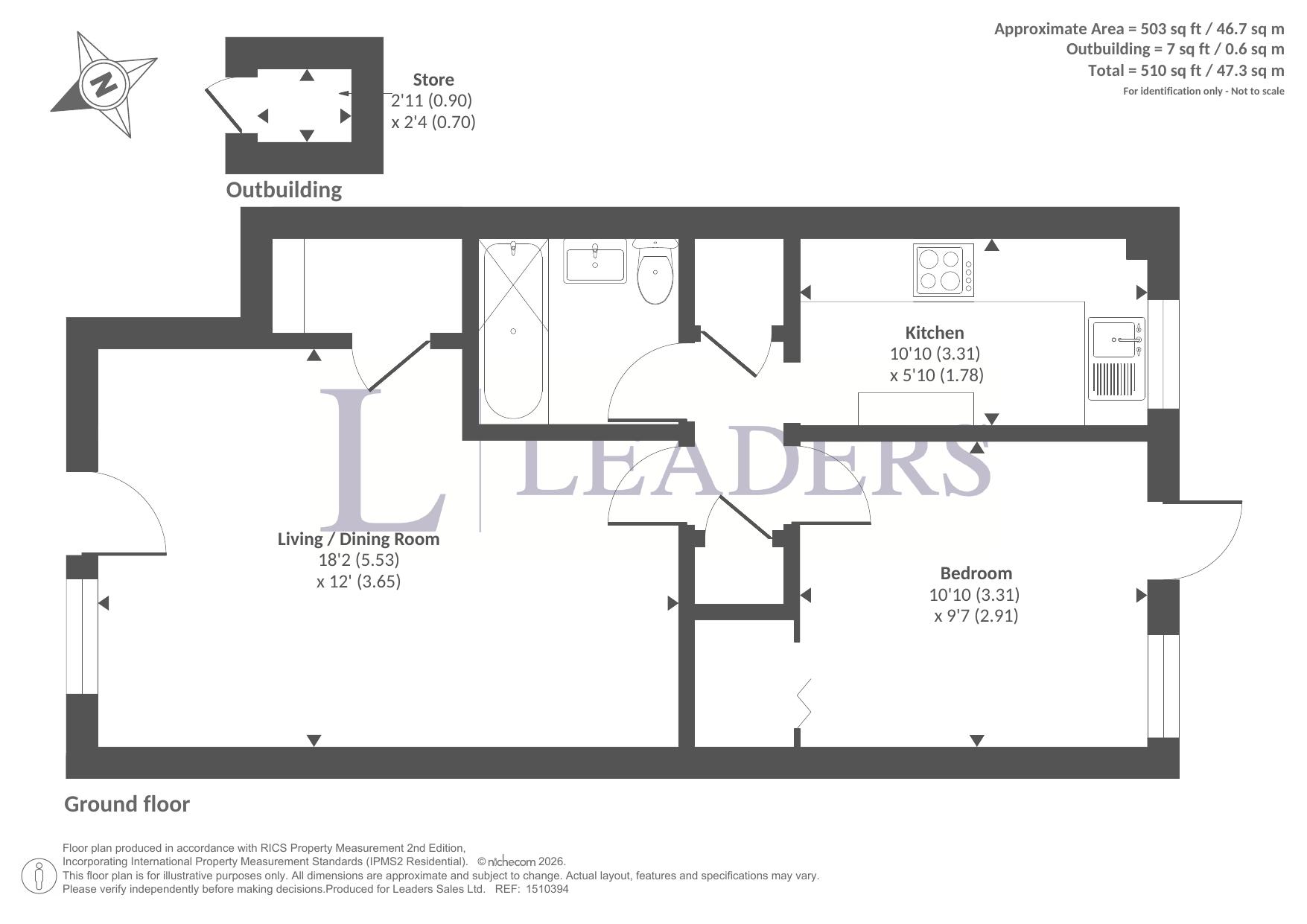 3, Hallington Close, Surrey floorplan