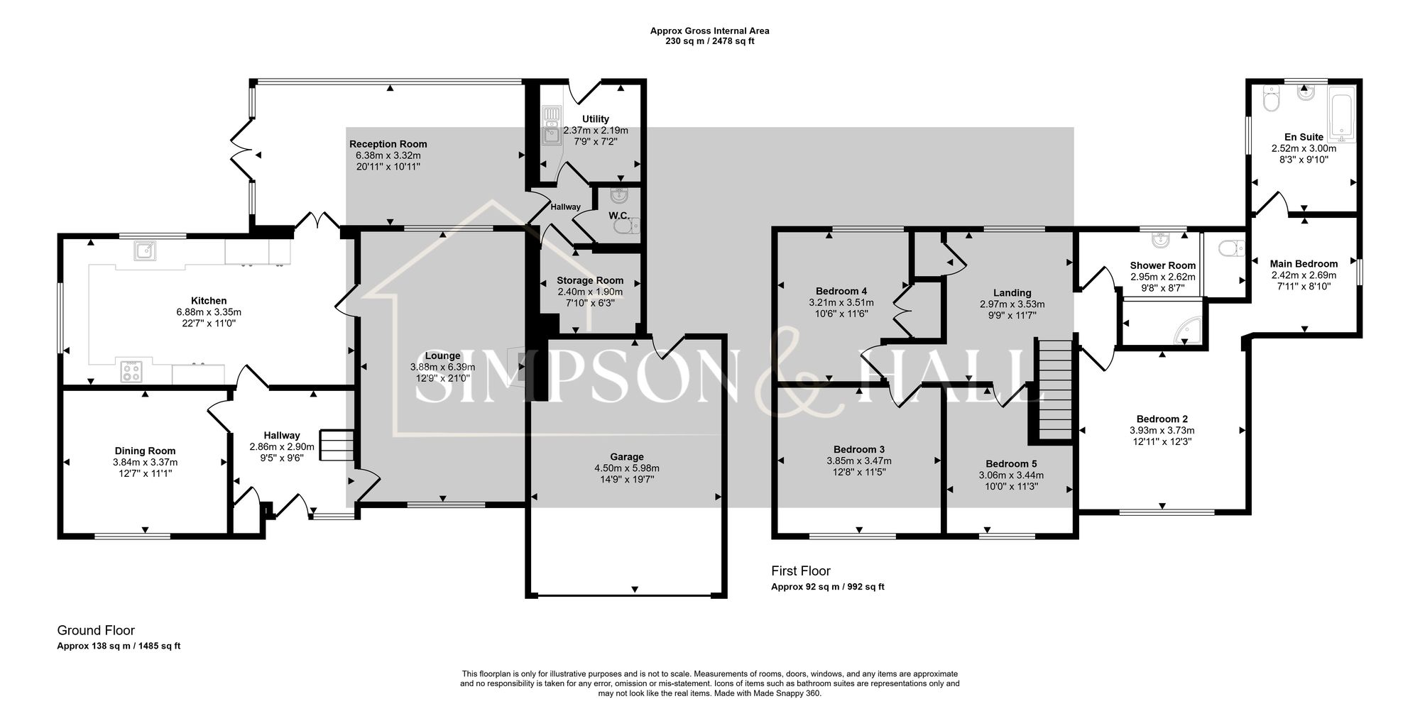 Leesview House Canterbury Road, Ashford floorplan